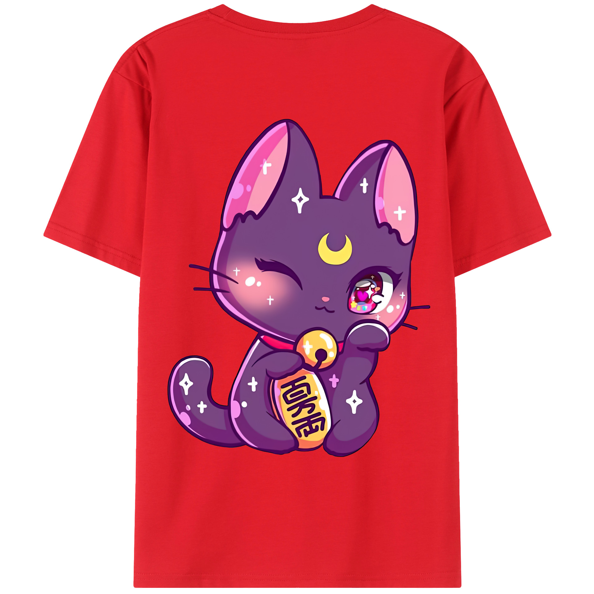 （画像用） 美少女戦士セーラームーン Sailor Moon レディース半袖Tシャツ(バックプリント)
