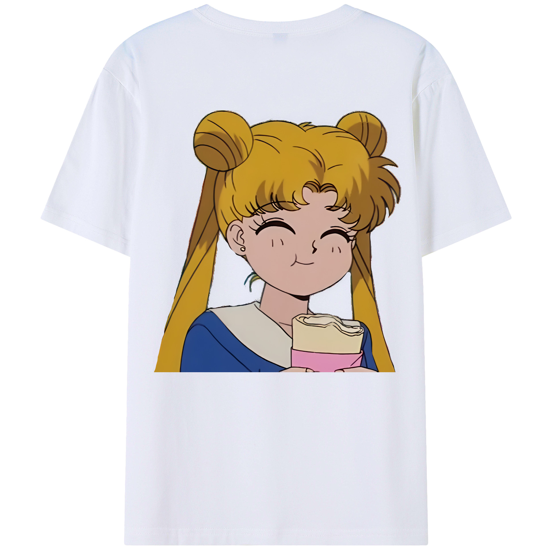 （画像用） 美少女戦士セーラームーン 愛野 美奈子 あいの みなこ Sailor Moon Aino Minako レディース半袖Tシャツ(バックプリント)