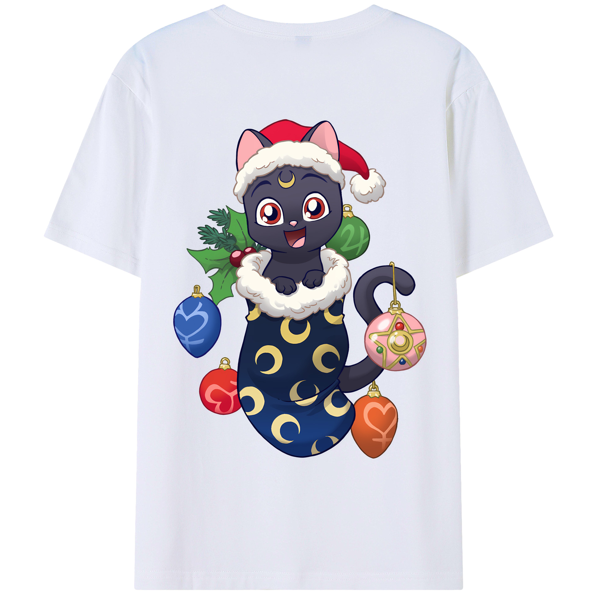 （画像用） 美少女戦士セーラームーン Sailor Moon レディース半袖Tシャツ(バックプリント)