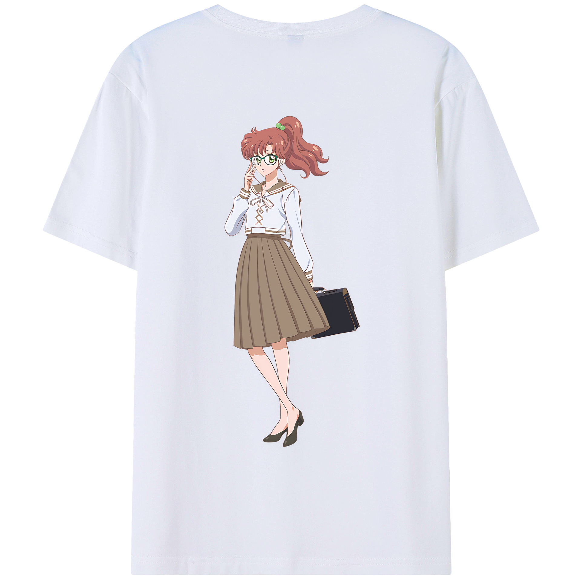 （画像用） 美少女戦士セーラームーン 木野 まこと きの まこと Sailor Moon Kino Makoto （セーラージュピター；Sailor Jupiter） レディース半袖Tシャツ(バックプリント)