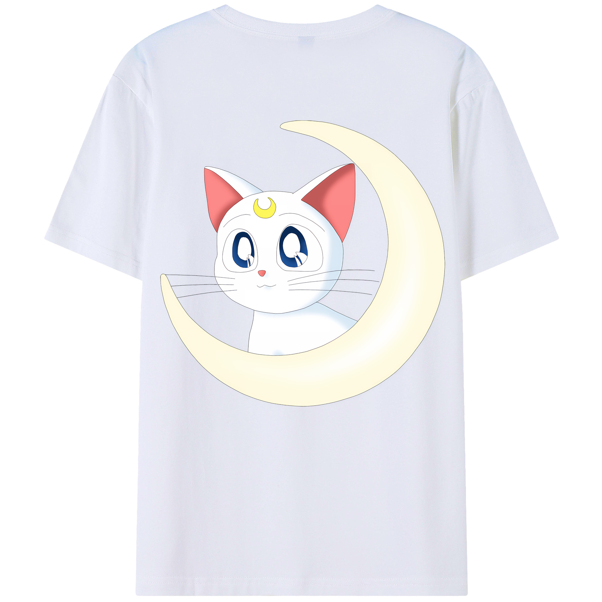（画像用） 美少女戦士セーラームーン Sailor Moon レディース半袖Tシャツ(バックプリント)