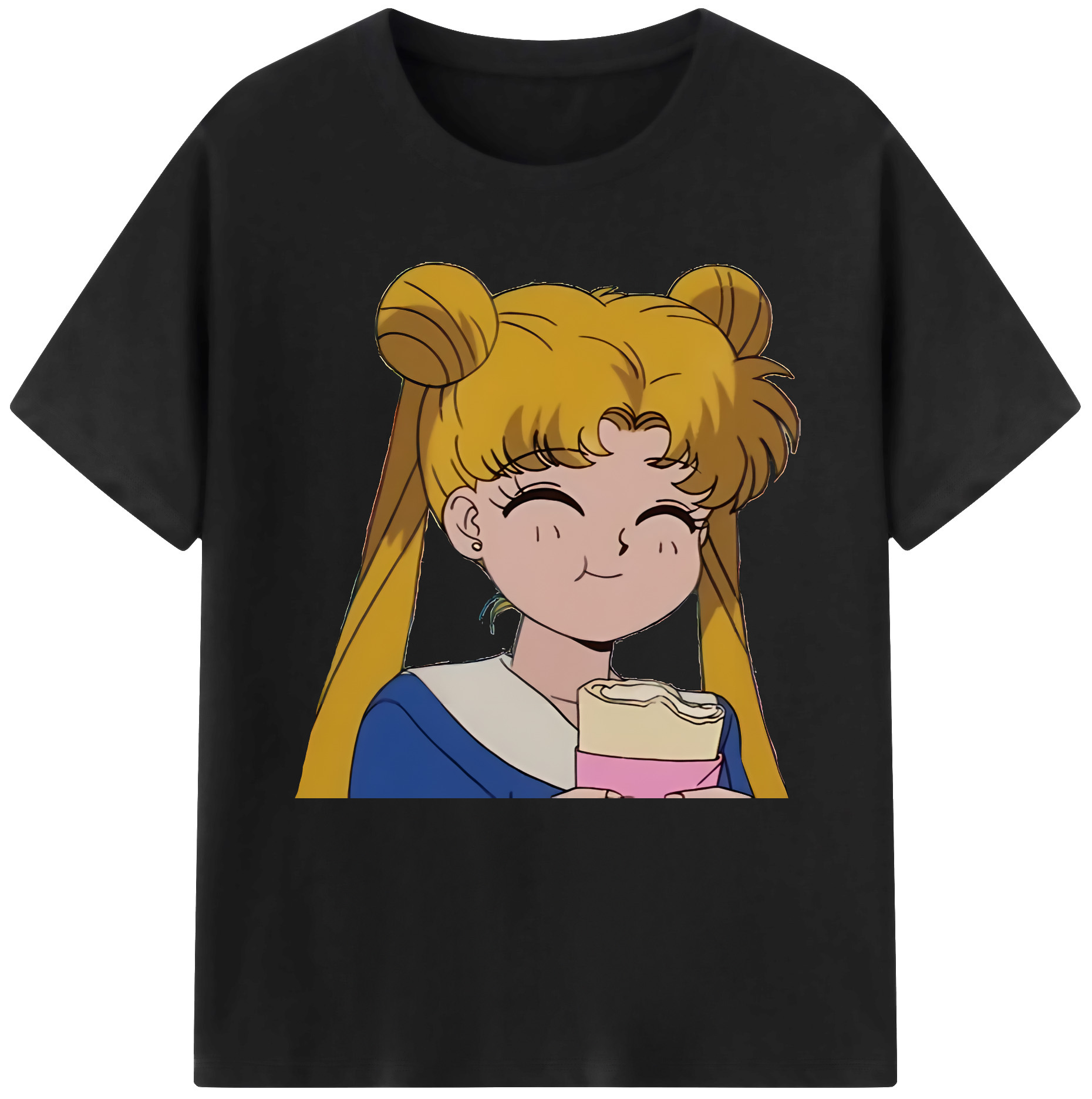 （画像用） 美少女戦士セーラームーン 愛野 美奈子 あいの みなこ Sailor Moon Aino Minako レディースカジュアルプリントTシャツ（綿100％）