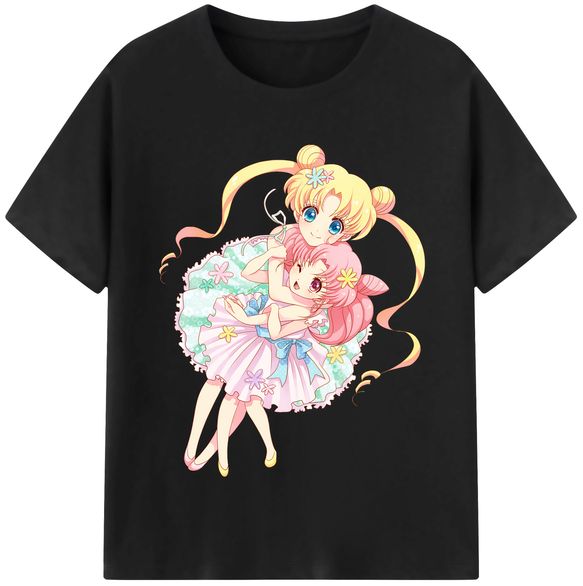 （画像用） 美少女戦士セーラームーン 愛野 美奈子 あいの みなこ Sailor Moon Aino Minako レディースカジュアルプリントTシャツ（綿100％）