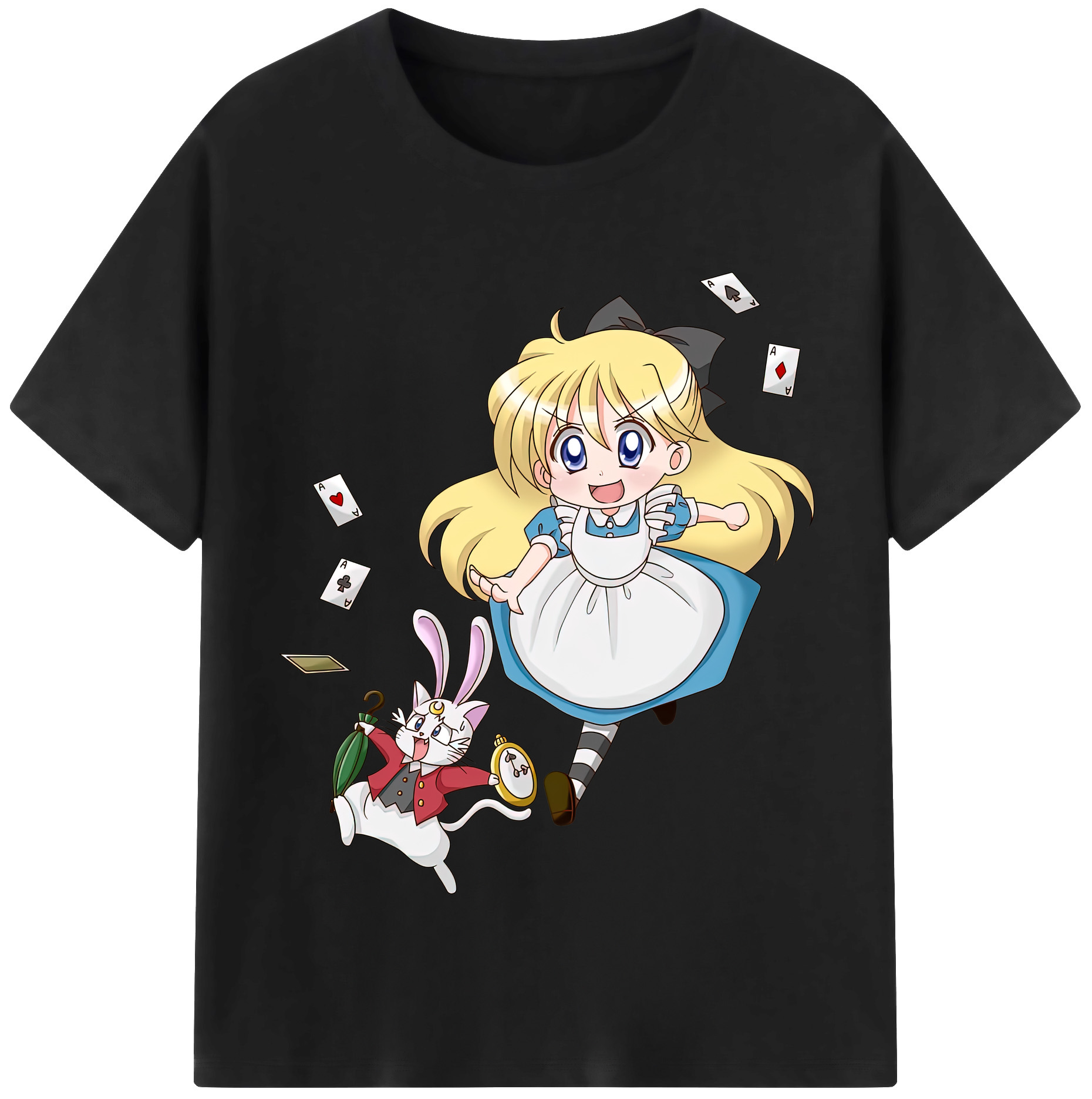 （画像用） 美少女戦士セーラームーン 愛野 美奈子 あいの みなこ Sailor Moon Aino Minako レディースカジュアルプリントTシャツ（綿100％）