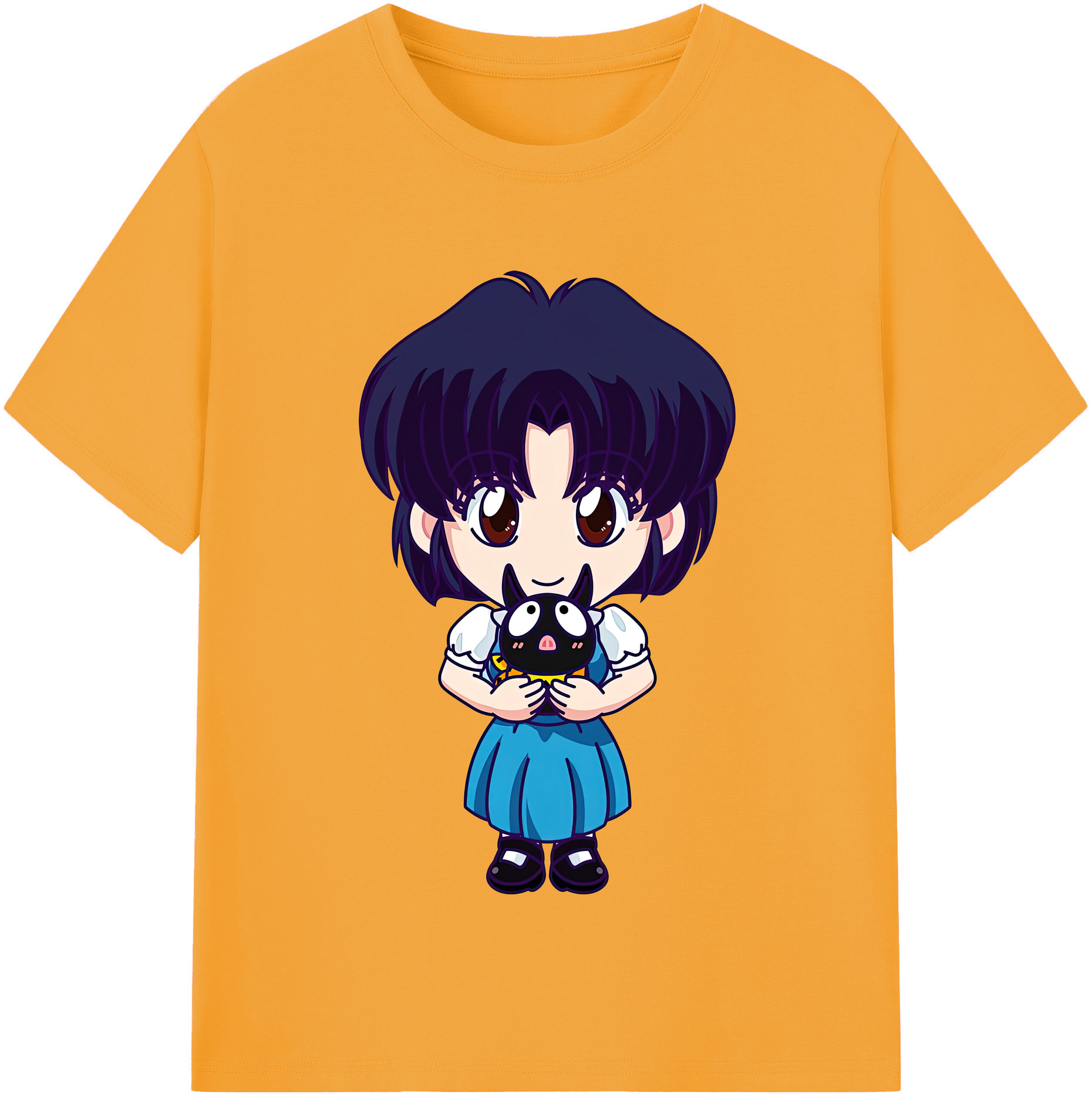 （画像用） 美少女戦士セーラームーン 水野 亜美 みずの あみ Sailor Moon Mizuno Ami レディースカジュアルプリントTシャツ（綿100％）