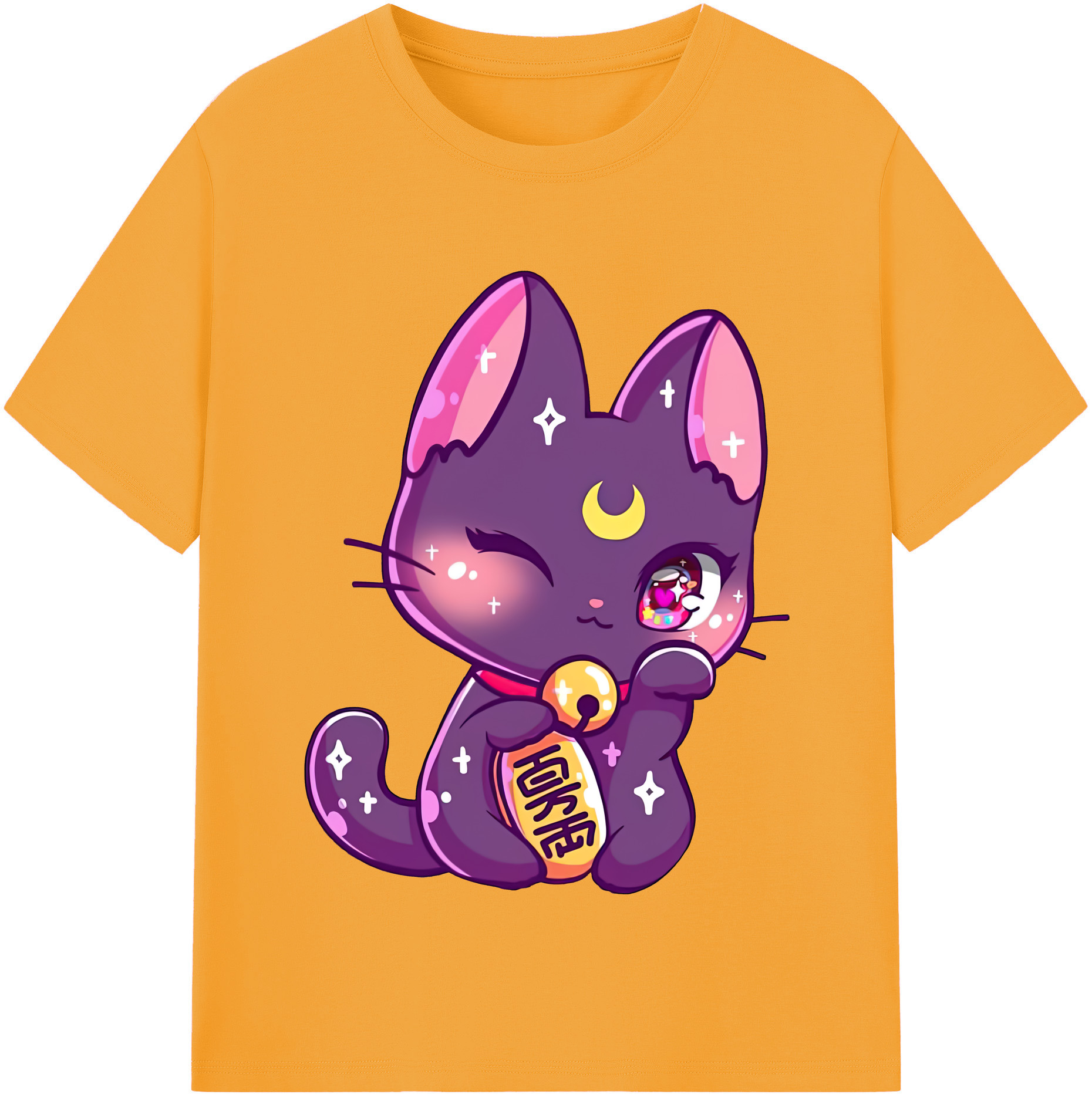 （画像用） 美少女戦士セーラームーン Sailor Moon レディースカジュアルプリントTシャツ（綿100％）