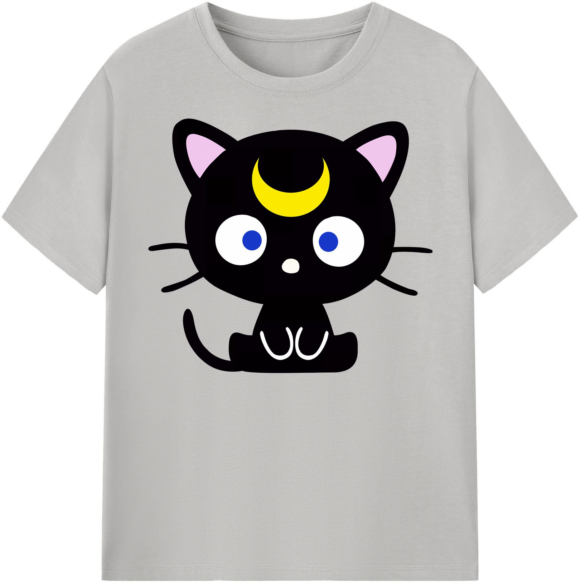 （画像用） 美少女戦士セーラームーン Sailor Moon レディースカジュアルプリントTシャツ（綿100％）