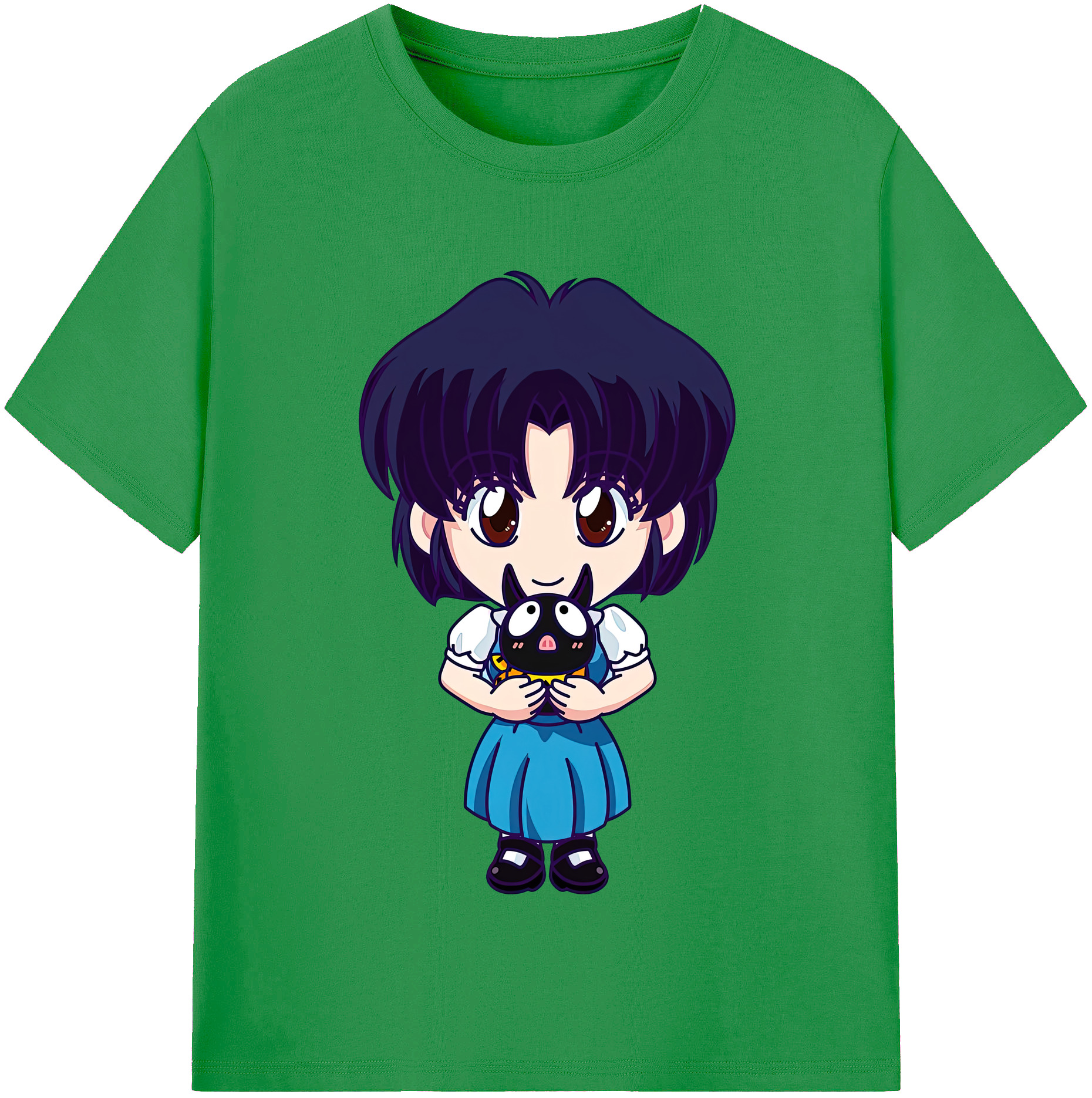 （画像用） 美少女戦士セーラームーン 水野 亜美 みずの あみ Sailor Moon Mizuno Ami レディースカジュアルプリントTシャツ（綿100％）