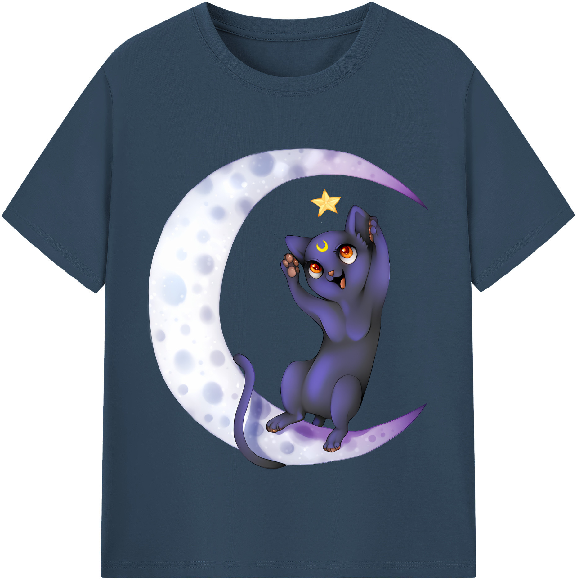 （画像用） 美少女戦士セーラームーン Sailor Moon レディースカジュアルプリントTシャツ（綿100％）