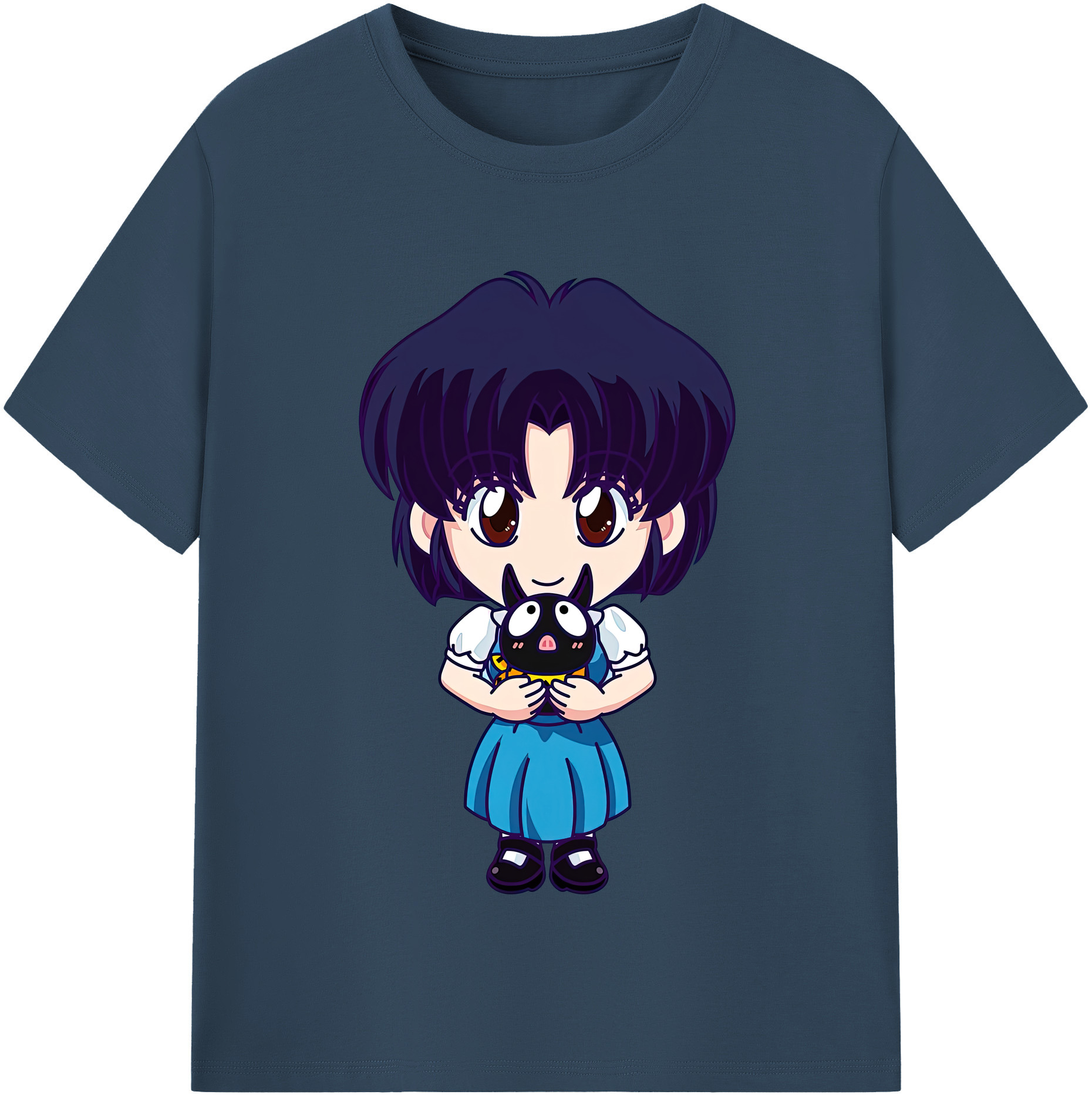 （画像用） 美少女戦士セーラームーン 水野 亜美 みずの あみ Sailor Moon Mizuno Ami レディースカジュアルプリントTシャツ（綿100％）