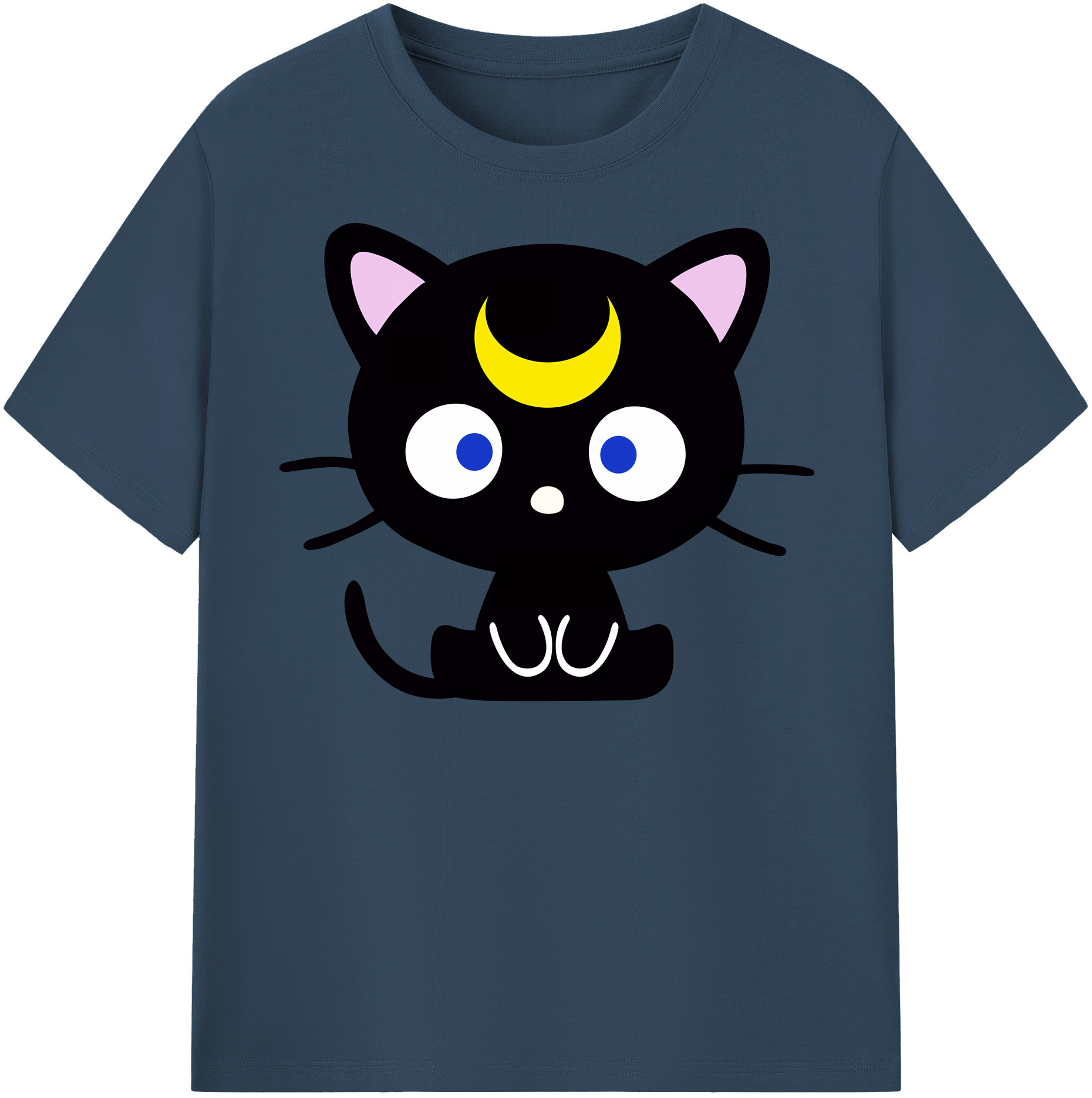 （画像用） 美少女戦士セーラームーン Sailor Moon レディースカジュアルプリントTシャツ（綿100％）