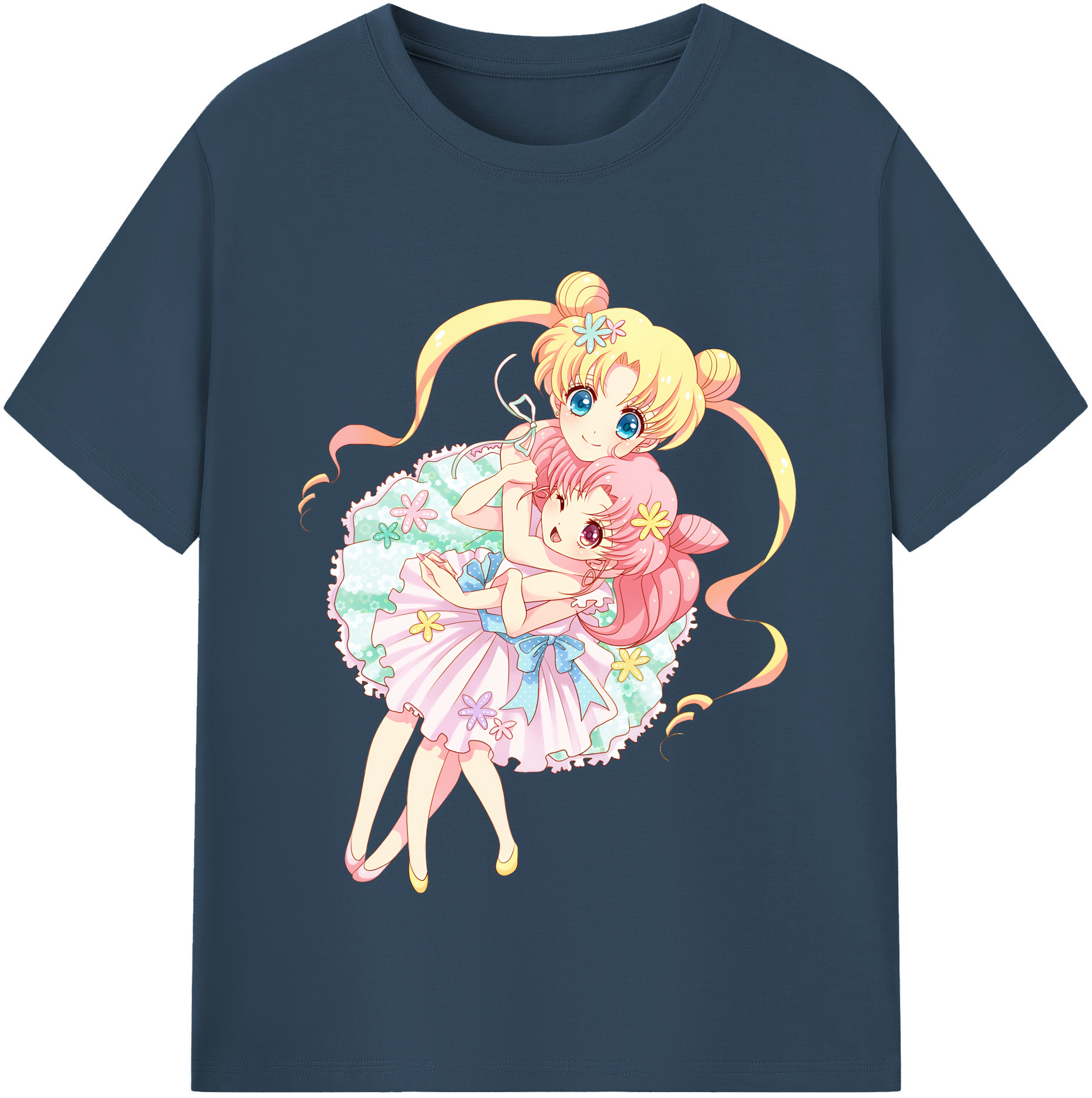 （画像用） 美少女戦士セーラームーン 愛野 美奈子 あいの みなこ Sailor Moon Aino Minako レディースカジュアルプリントTシャツ（綿100％）