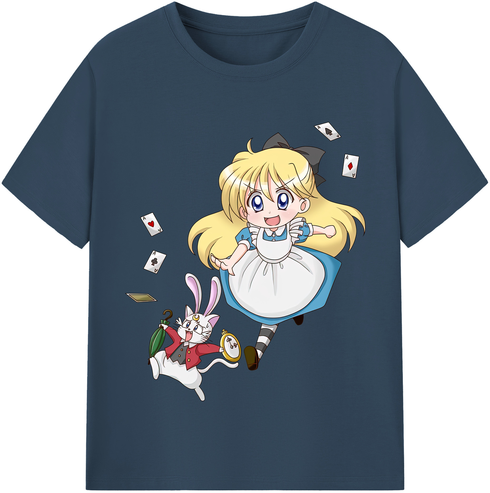 （画像用） 美少女戦士セーラームーン 愛野 美奈子 あいの みなこ Sailor Moon Aino Minako レディースカジュアルプリントTシャツ（綿100％）