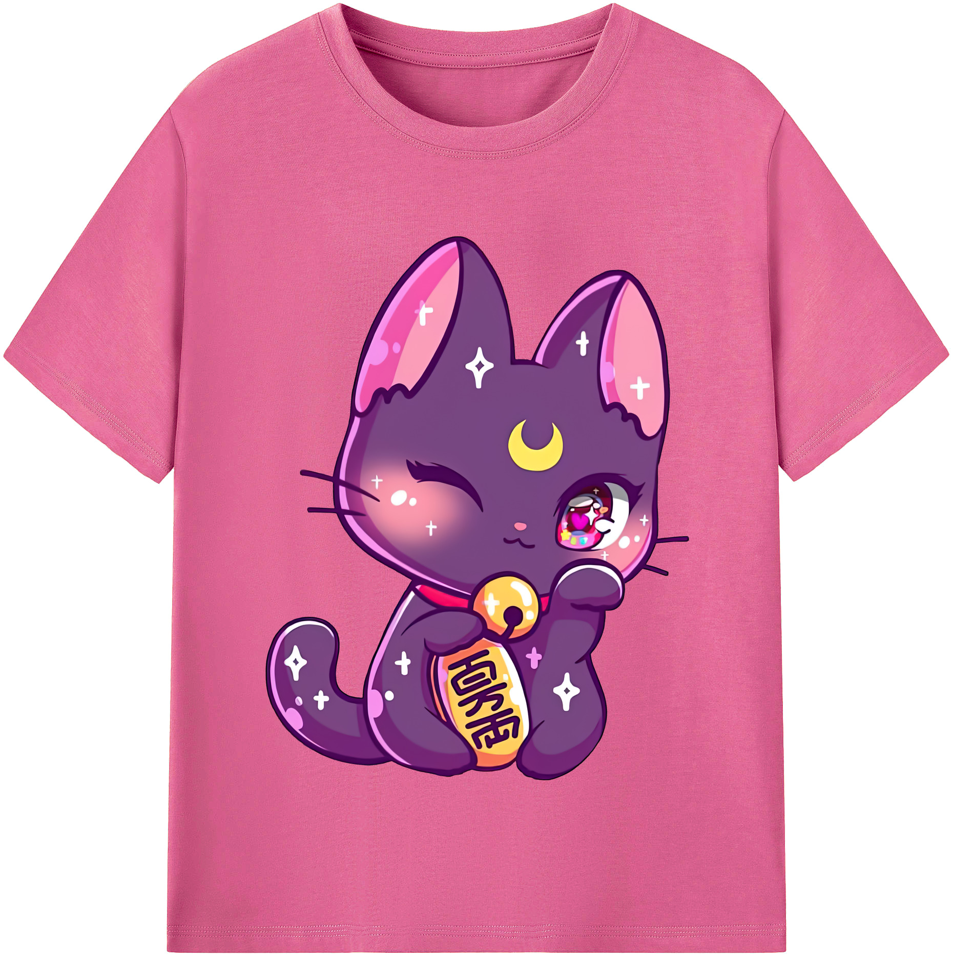 （画像用） 美少女戦士セーラームーン Sailor Moon レディースカジュアルプリントTシャツ（綿100％）