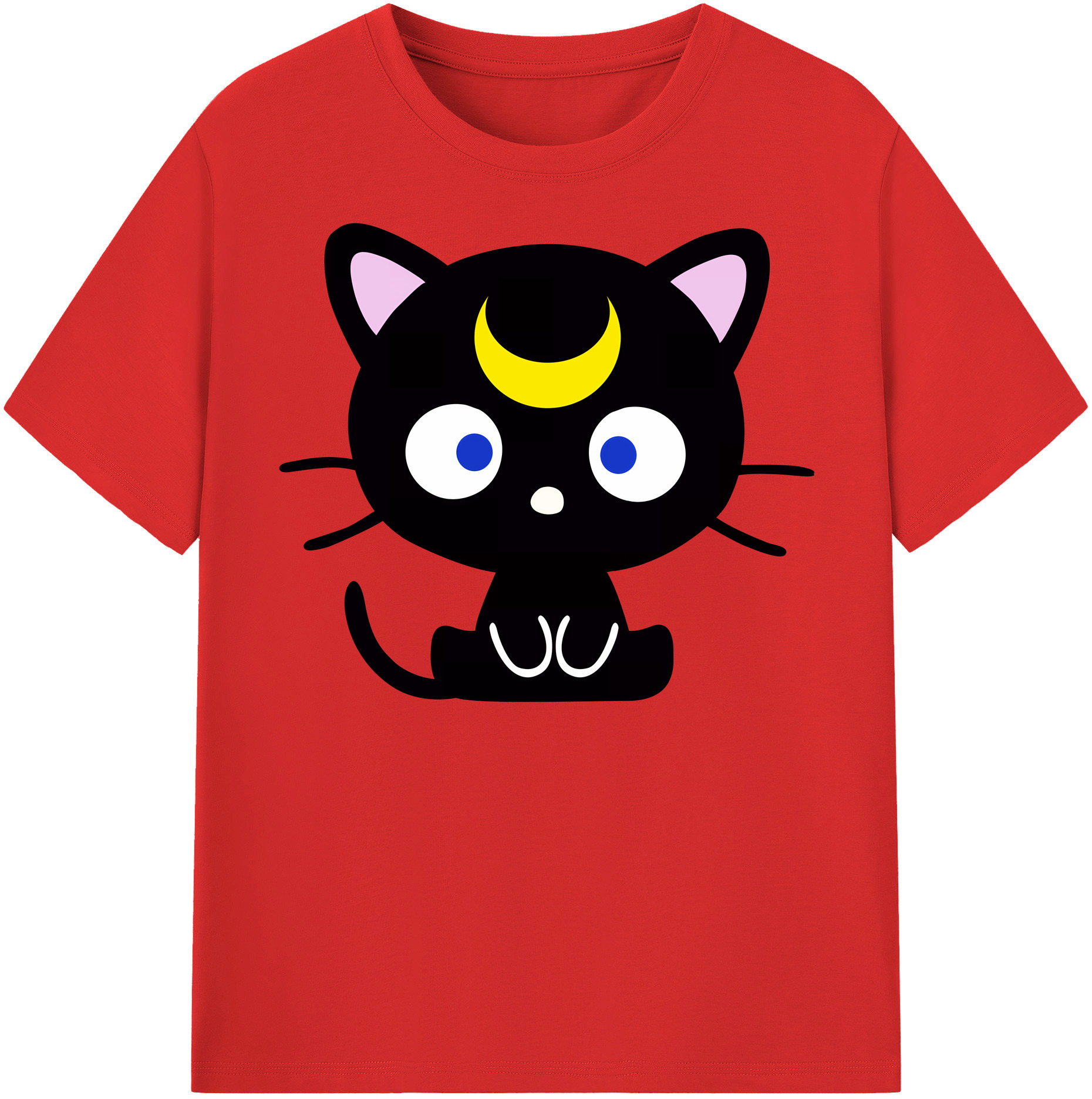 （画像用） 美少女戦士セーラームーン Sailor Moon レディースカジュアルプリントTシャツ（綿100％）