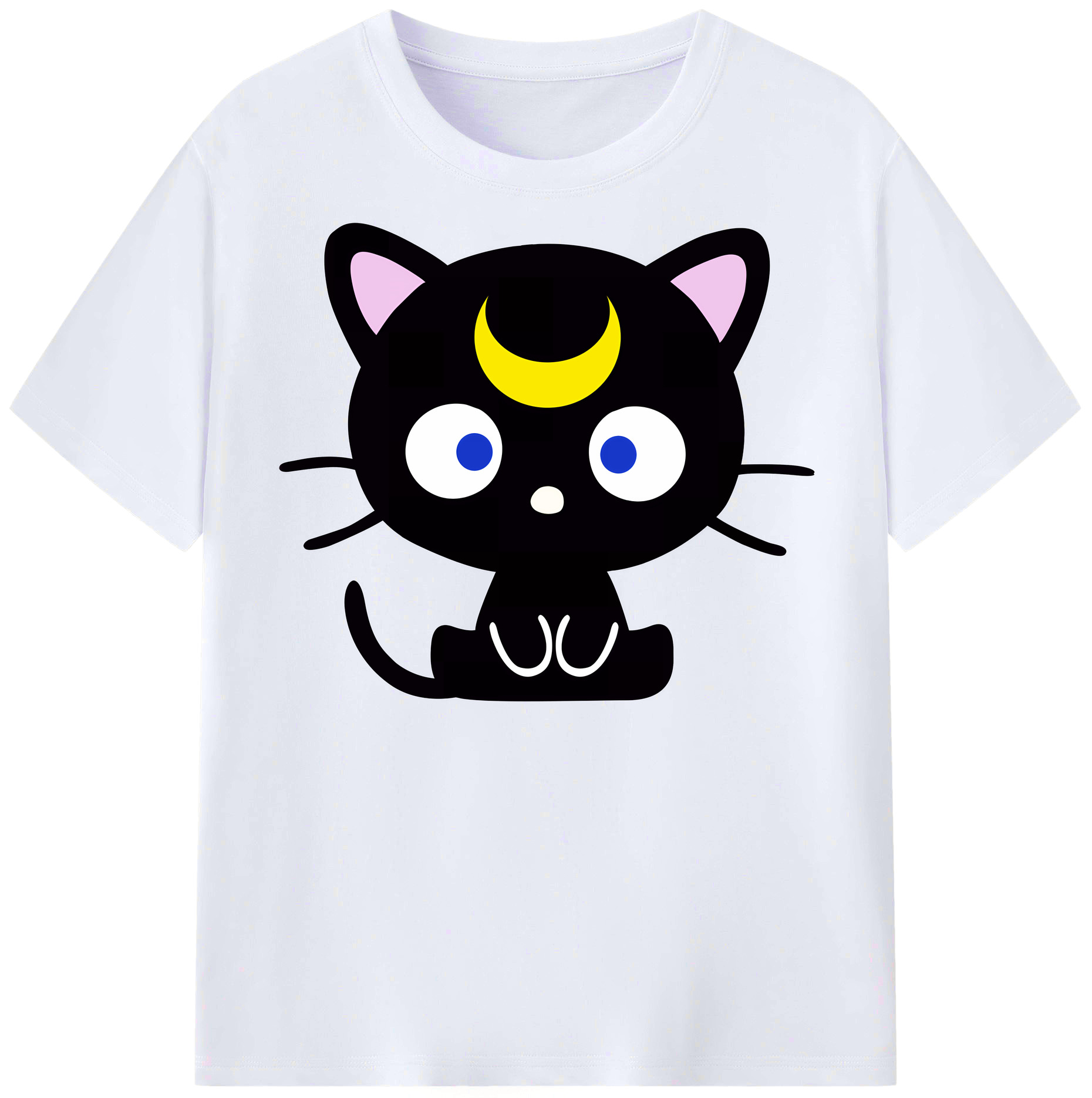 （画像用） 美少女戦士セーラームーン Sailor Moon レディースカジュアルプリントTシャツ（綿100％）