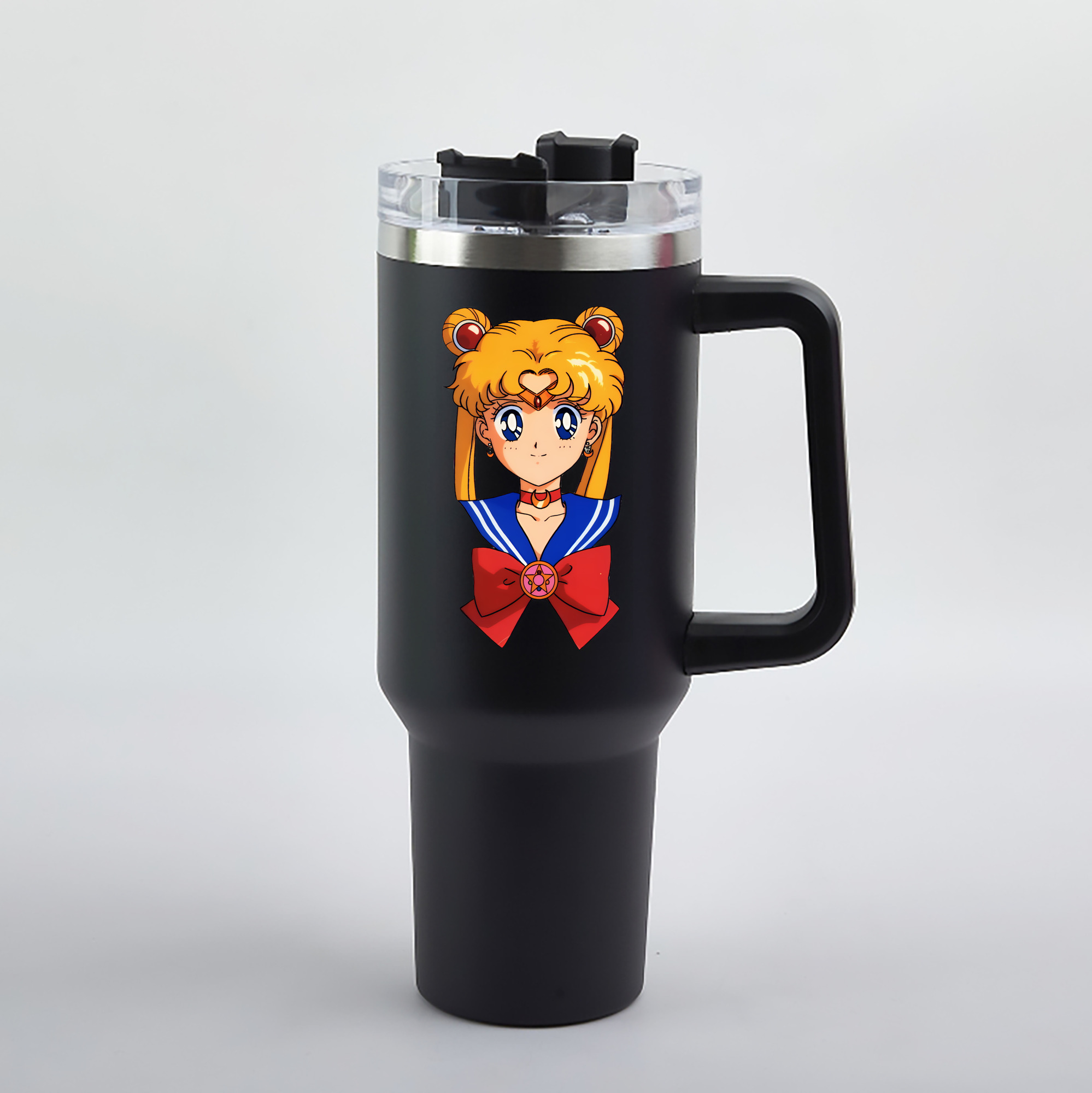 （画像用） 美少女戦士セーラームーン 月野 うさぎ つきの うさぎ Sailor Moon Tsukino Usagi 1200mL車用タンブラー（カラープリント）