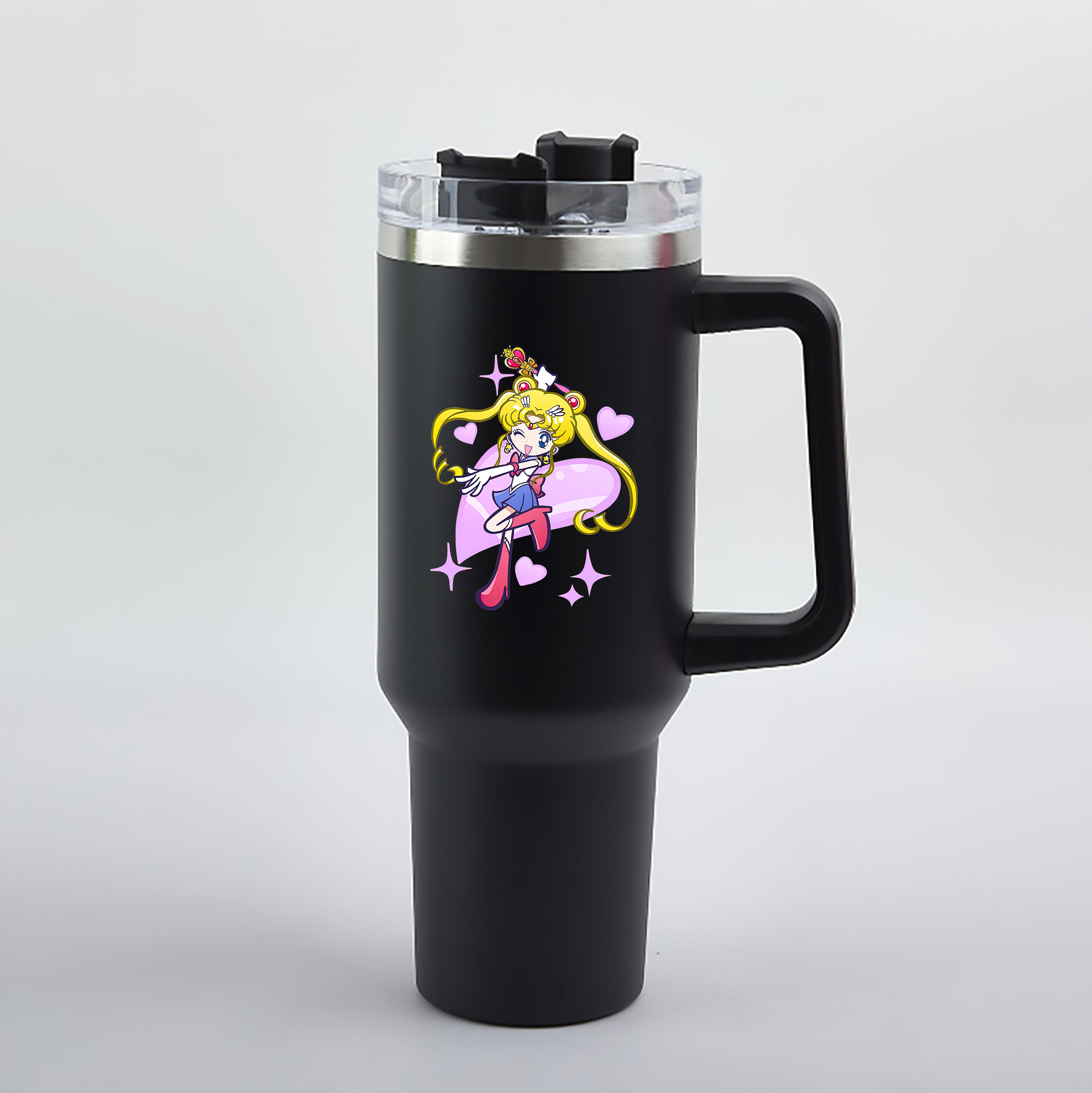 （画像用） 美少女戦士セーラームーン 月野 うさぎ つきの うさぎ Sailor Moon Tsukino Usagi 1200mL車用タンブラー（カラープリント）