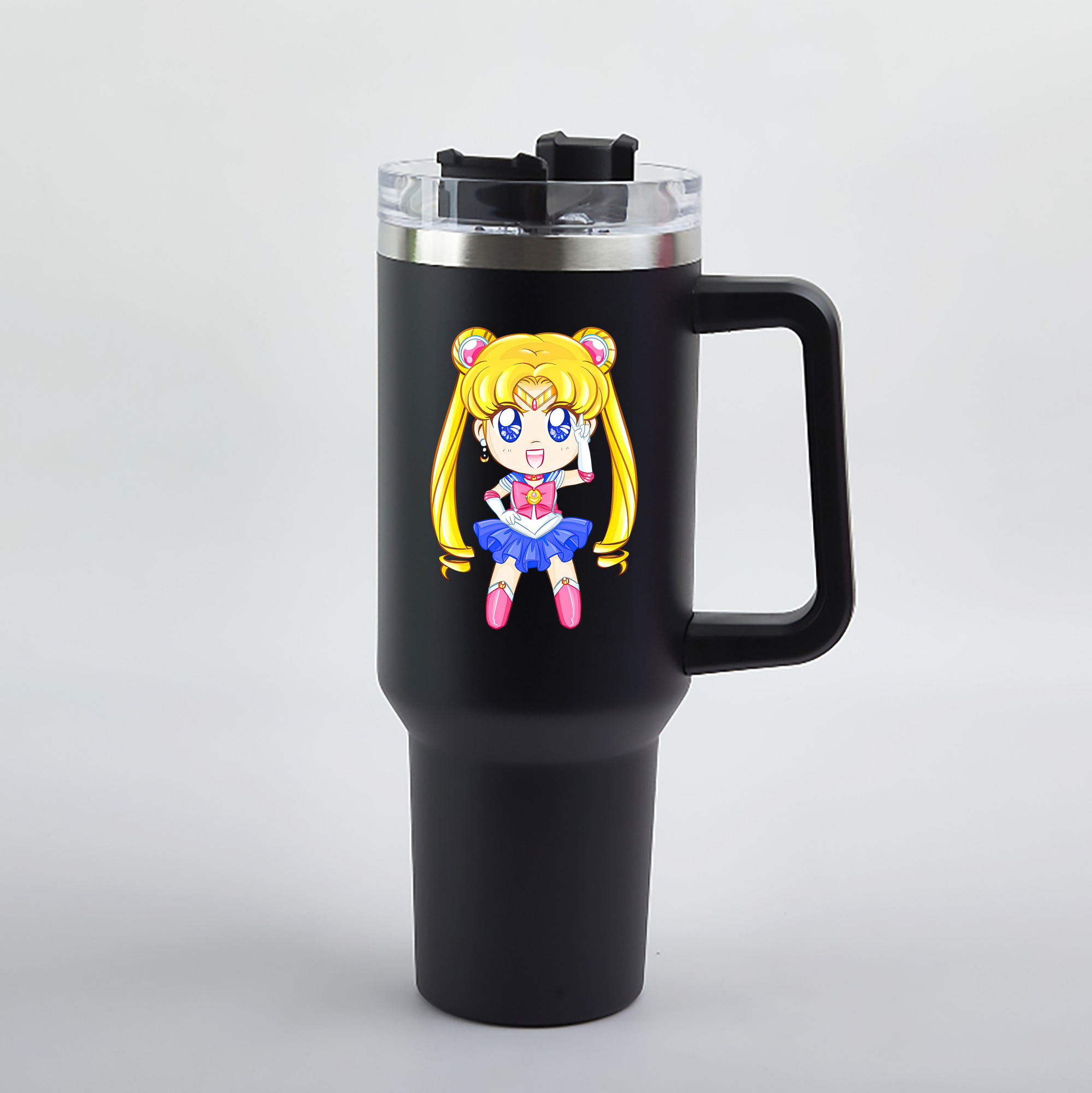 （画像用） 美少女戦士セーラームーン 月野 うさぎ つきの うさぎ Sailor Moon Tsukino Usagi 1200mL車用タンブラー（カラープリント）