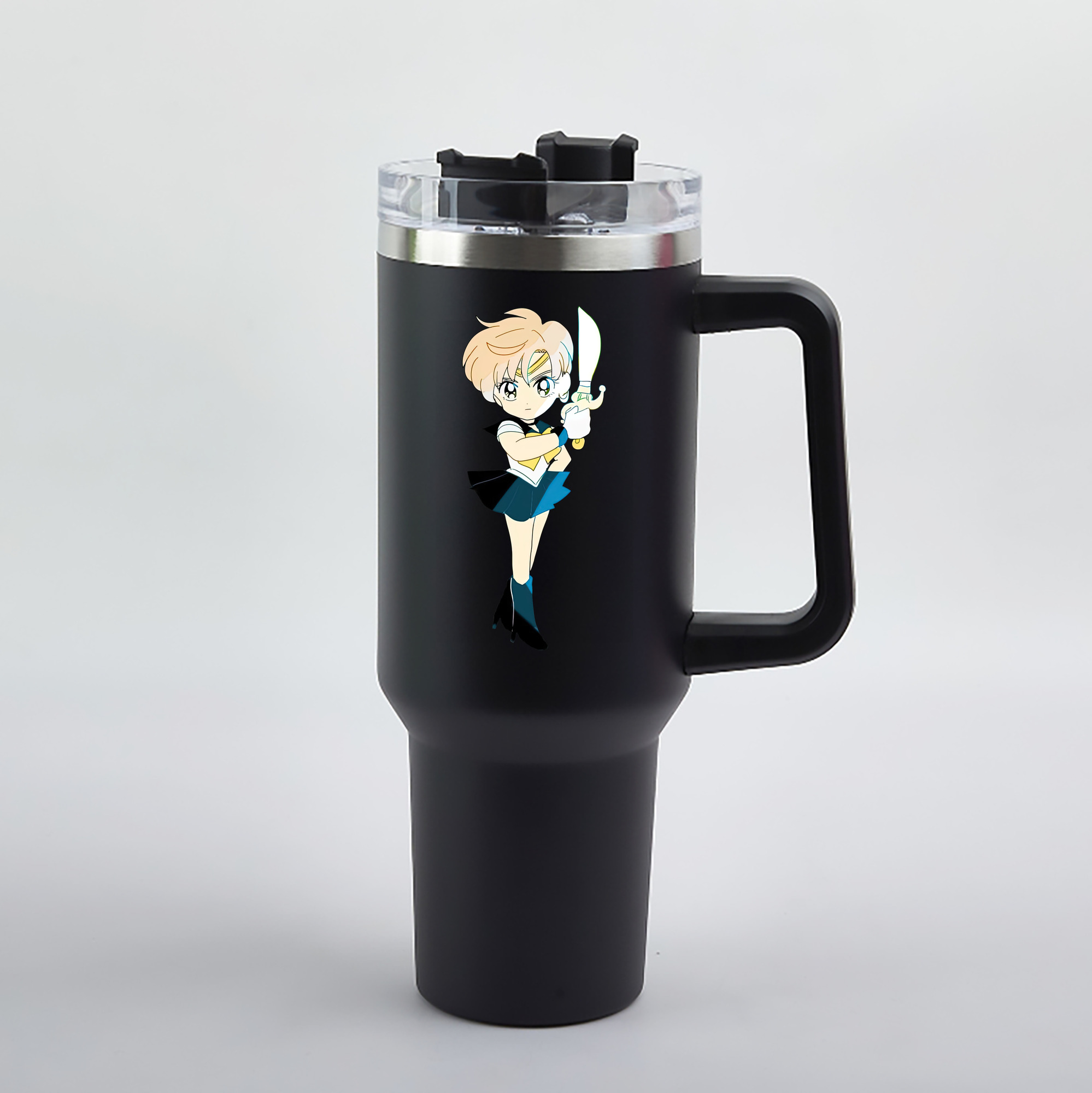 （画像用） 美少女戦士セーラームーン 天王はるか Sailor Moon Tenoh Haruka 1200mL車用タンブラー（カラープリント）