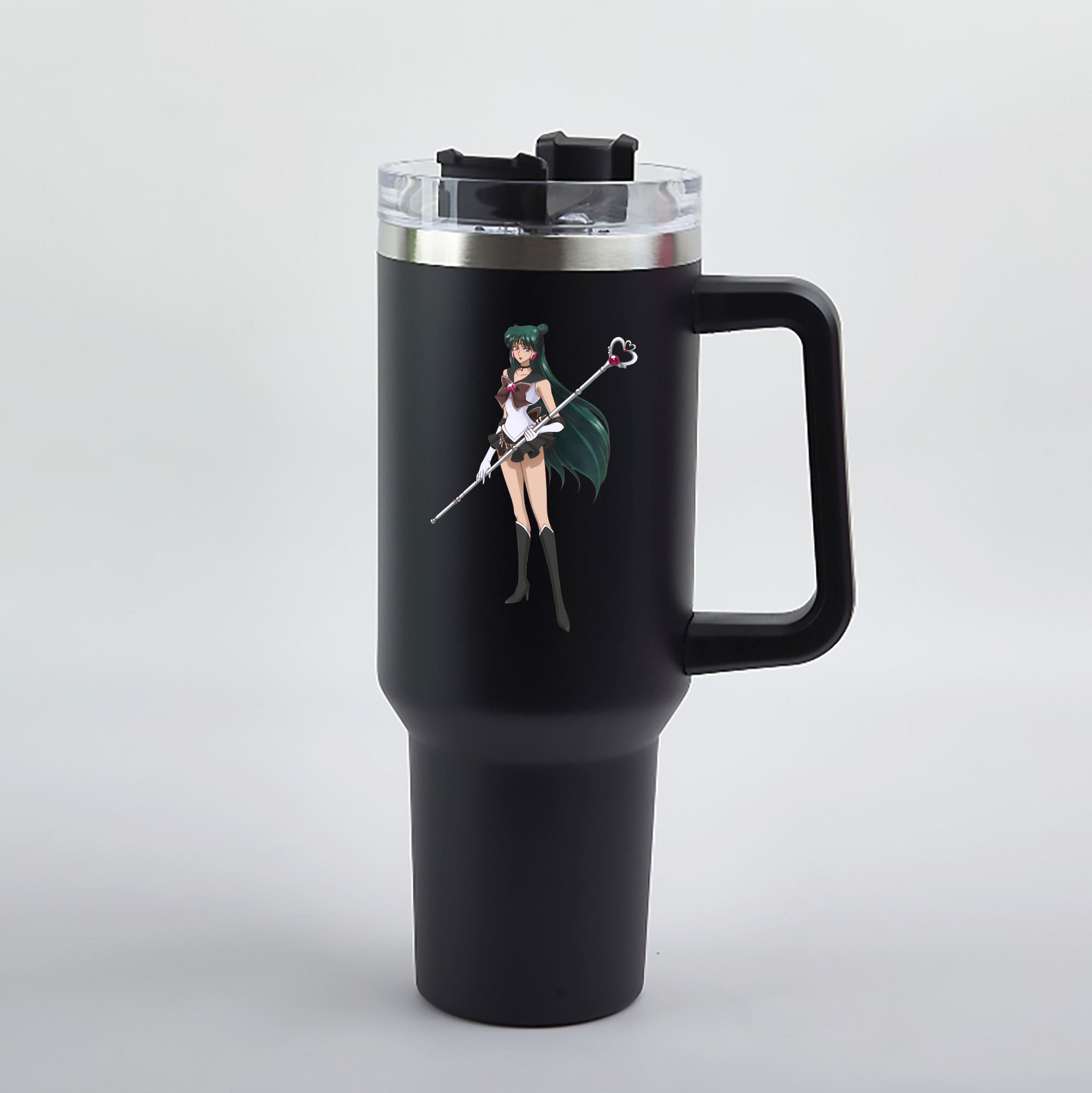 （画像用） 美少女戦士セーラームーン 冥王せつな Sailor Moon Meiou Setsuna 1200mL車用タンブラー（カラープリント）