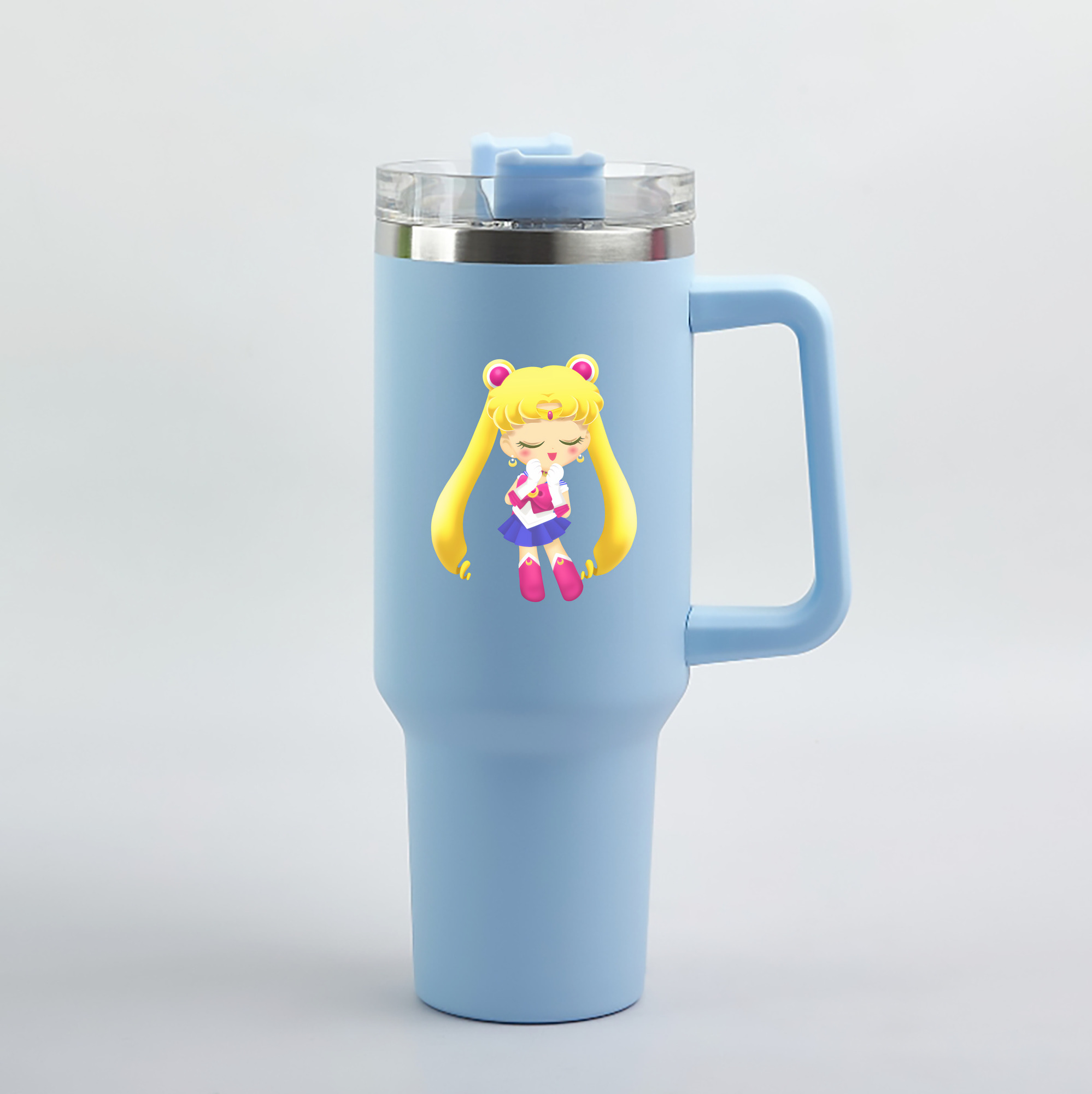 （画像用） 美少女戦士セーラームーン 月野 うさぎ つきの うさぎ Sailor Moon Tsukino Usagi 1200mL車用タンブラー（カラープリント）