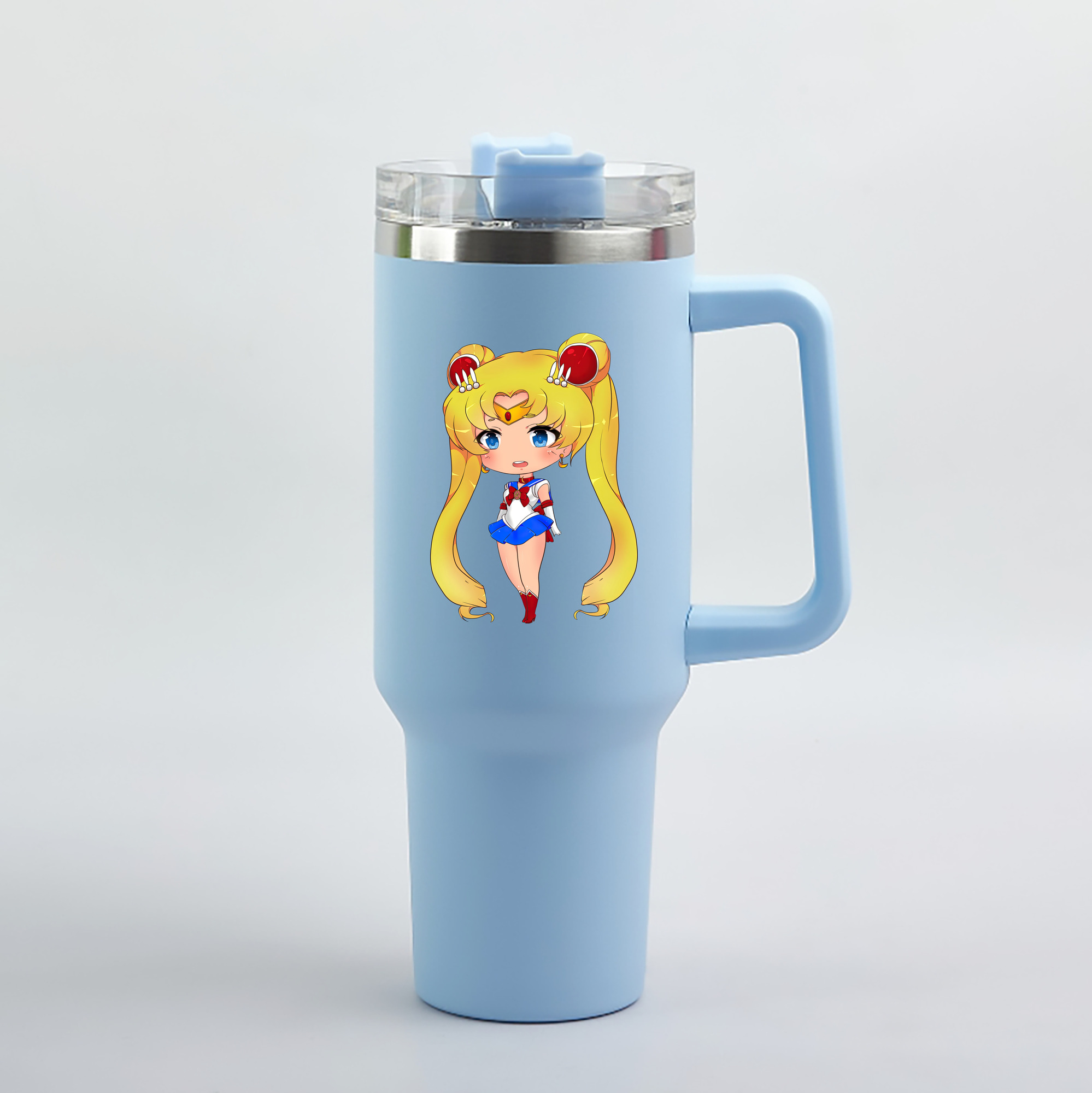 （画像用） 美少女戦士セーラームーン 月野 うさぎ つきの うさぎ Sailor Moon Tsukino Usagi 1200mL車用タンブラー（カラープリント）