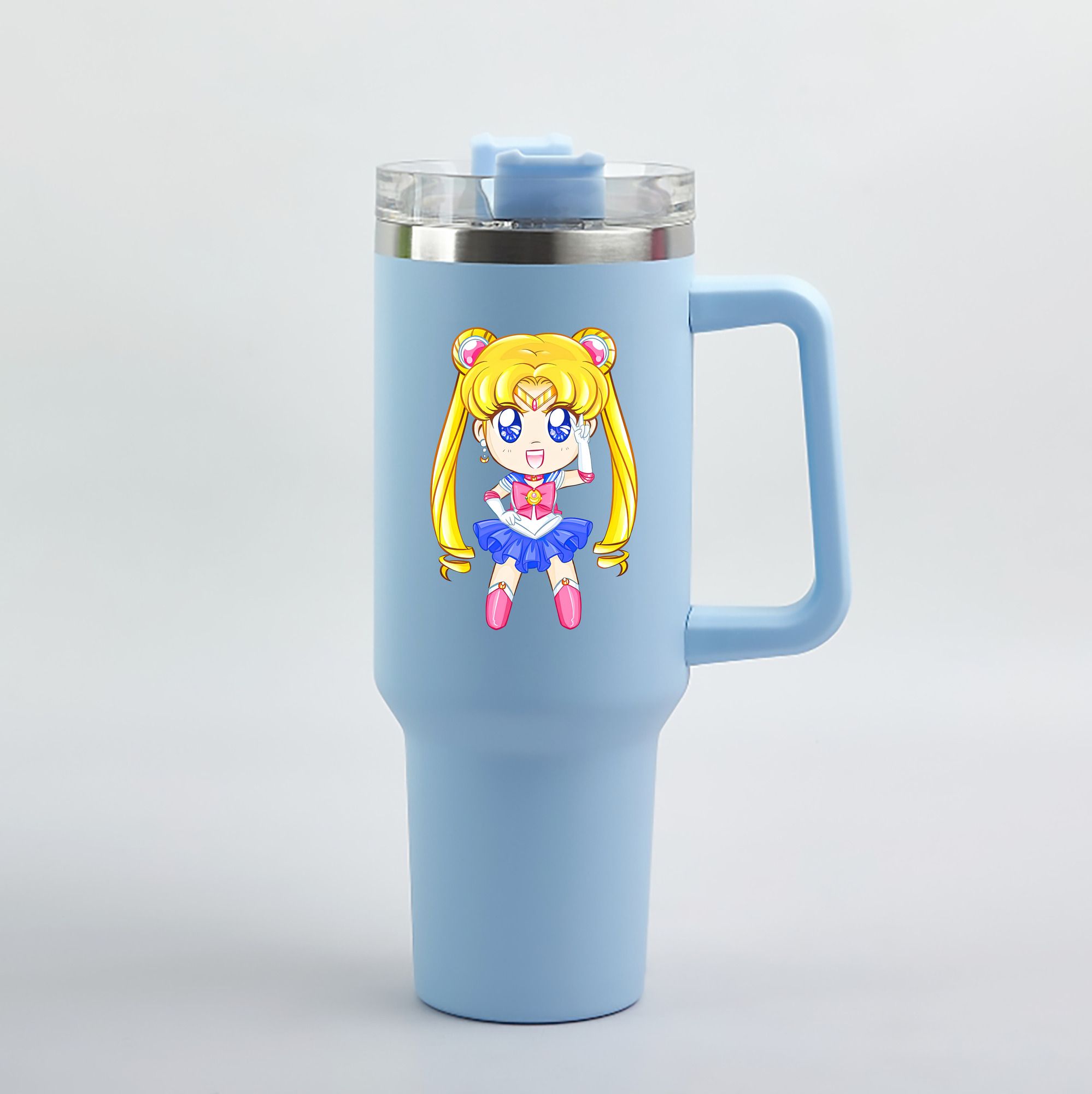 （画像用） 美少女戦士セーラームーン 月野 うさぎ つきの うさぎ Sailor Moon Tsukino Usagi 1200mL車用タンブラー（カラープリント）