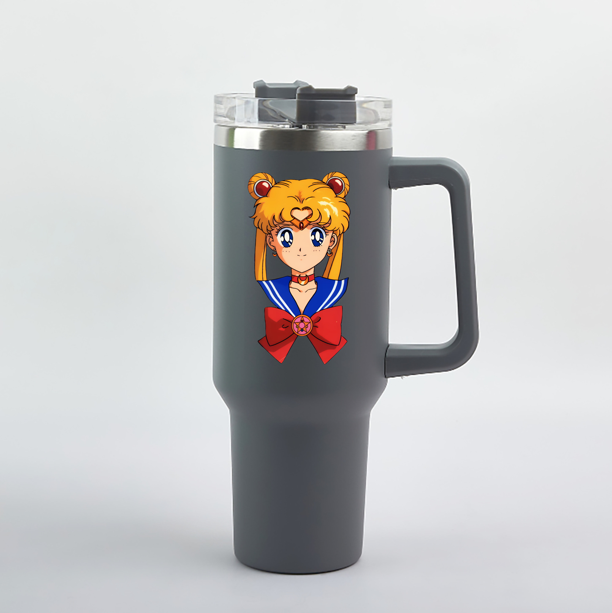 （画像用） 美少女戦士セーラームーン 月野 うさぎ つきの うさぎ Sailor Moon Tsukino Usagi 1200mL車用タンブラー（カラープリント）