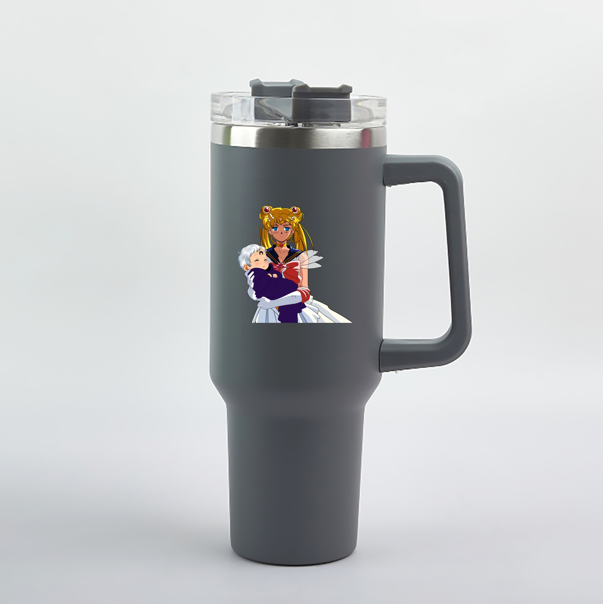 （画像用） 美少女戦士セーラームーン 月野 うさぎ つきの うさぎ Sailor Moon Tsukino Usagi 1200mL車用タンブラー（カラープリント）