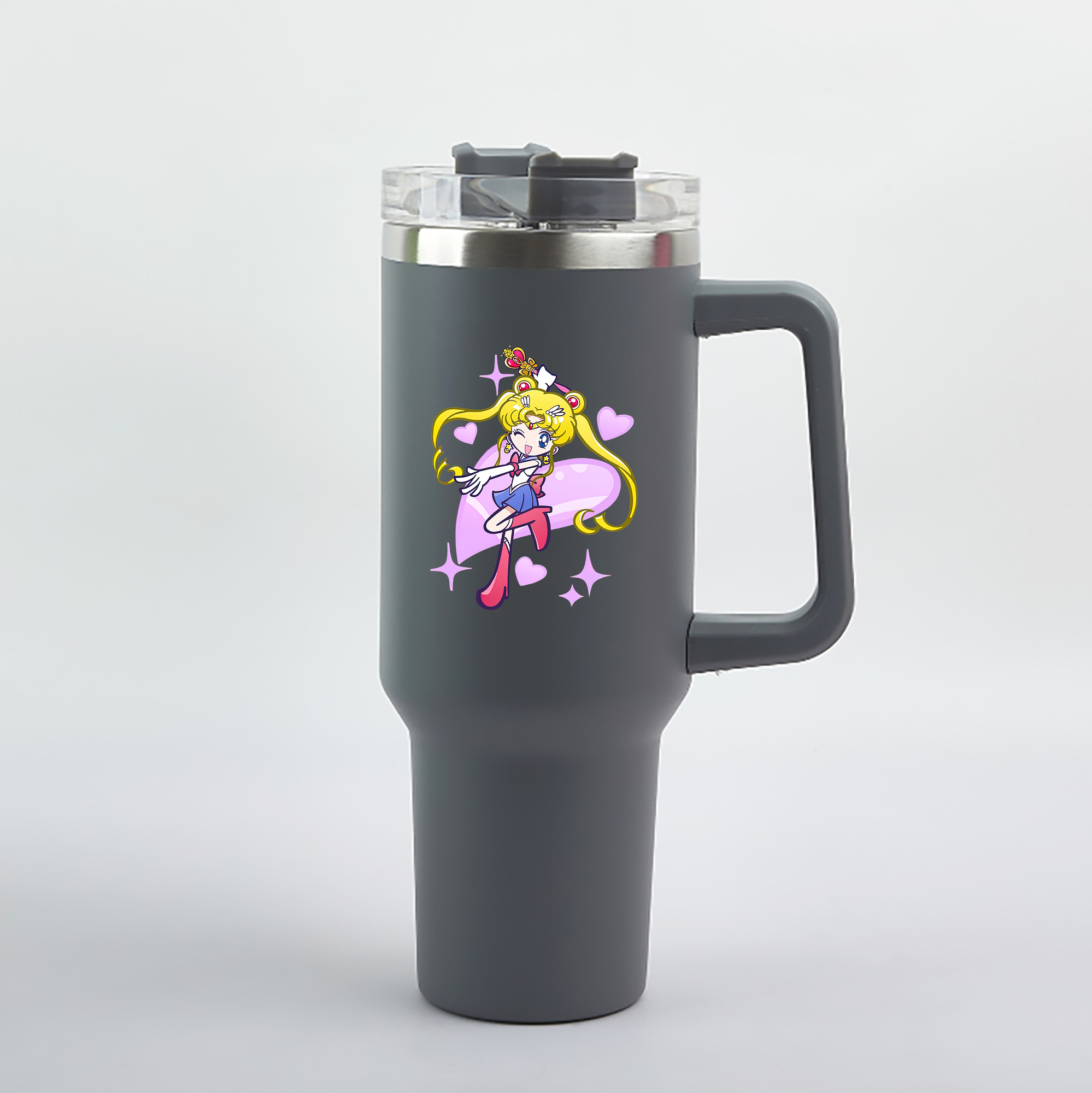 （画像用） 美少女戦士セーラームーン 月野 うさぎ つきの うさぎ Sailor Moon Tsukino Usagi 1200mL車用タンブラー（カラープリント）