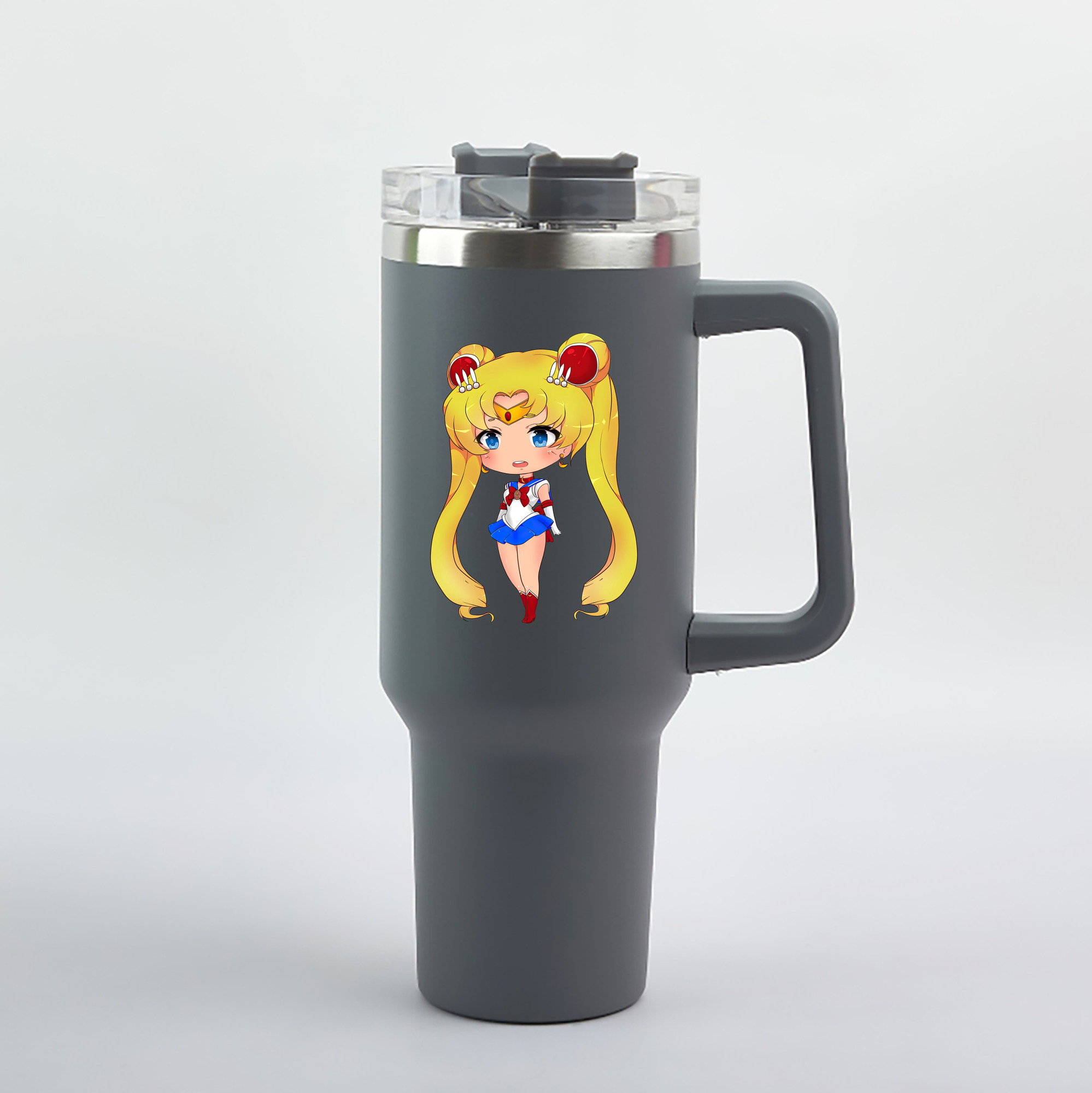 （画像用） 美少女戦士セーラームーン 月野 うさぎ つきの うさぎ Sailor Moon Tsukino Usagi 1200mL車用タンブラー（カラープリント）