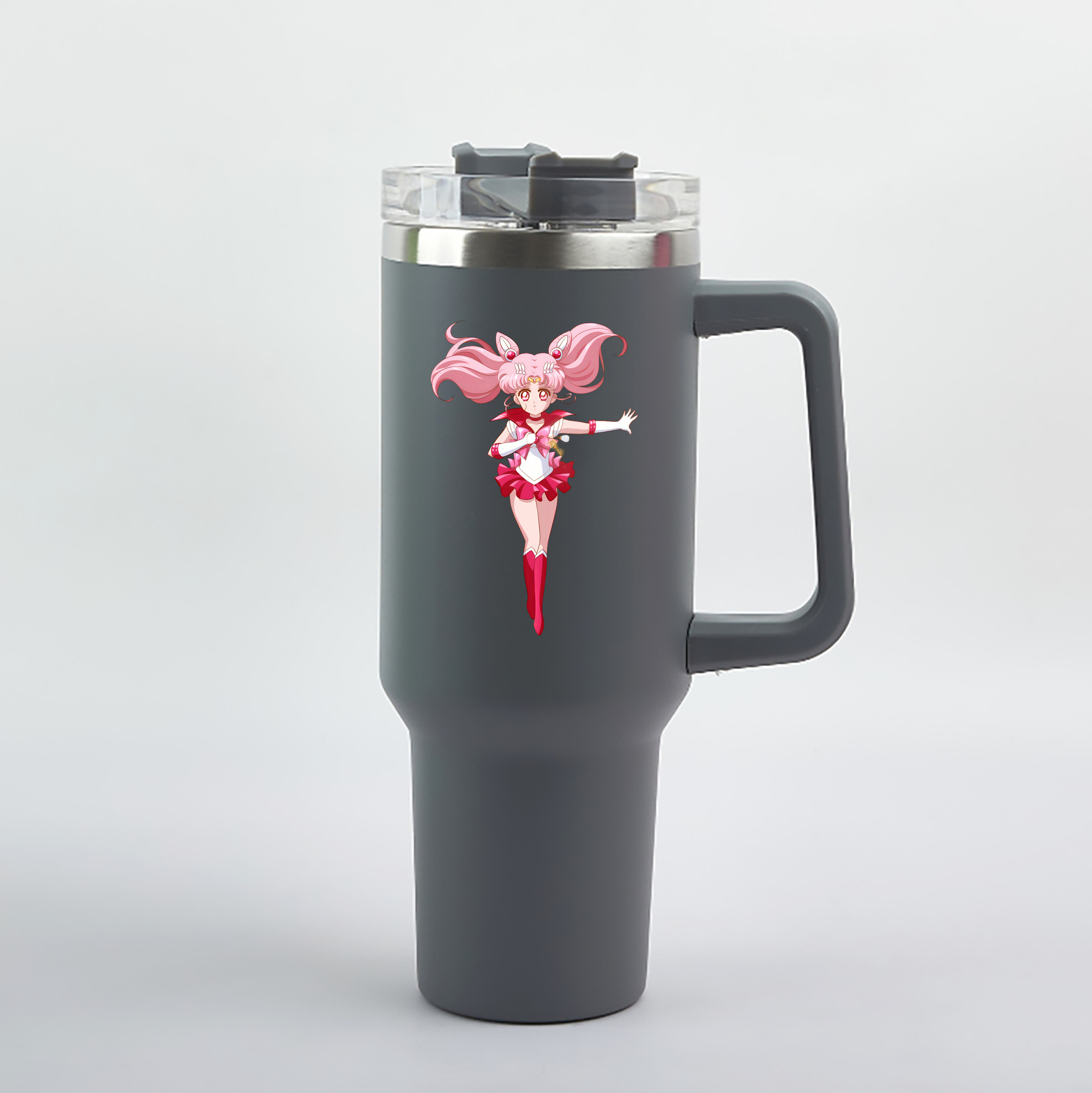 （画像用） 美少女戦士セーラームーン ちびうさ Sailor Moon Chibiusa Tsukino Usagi Small Lady Serenity 1200mL車用タンブラー（カラープリント）