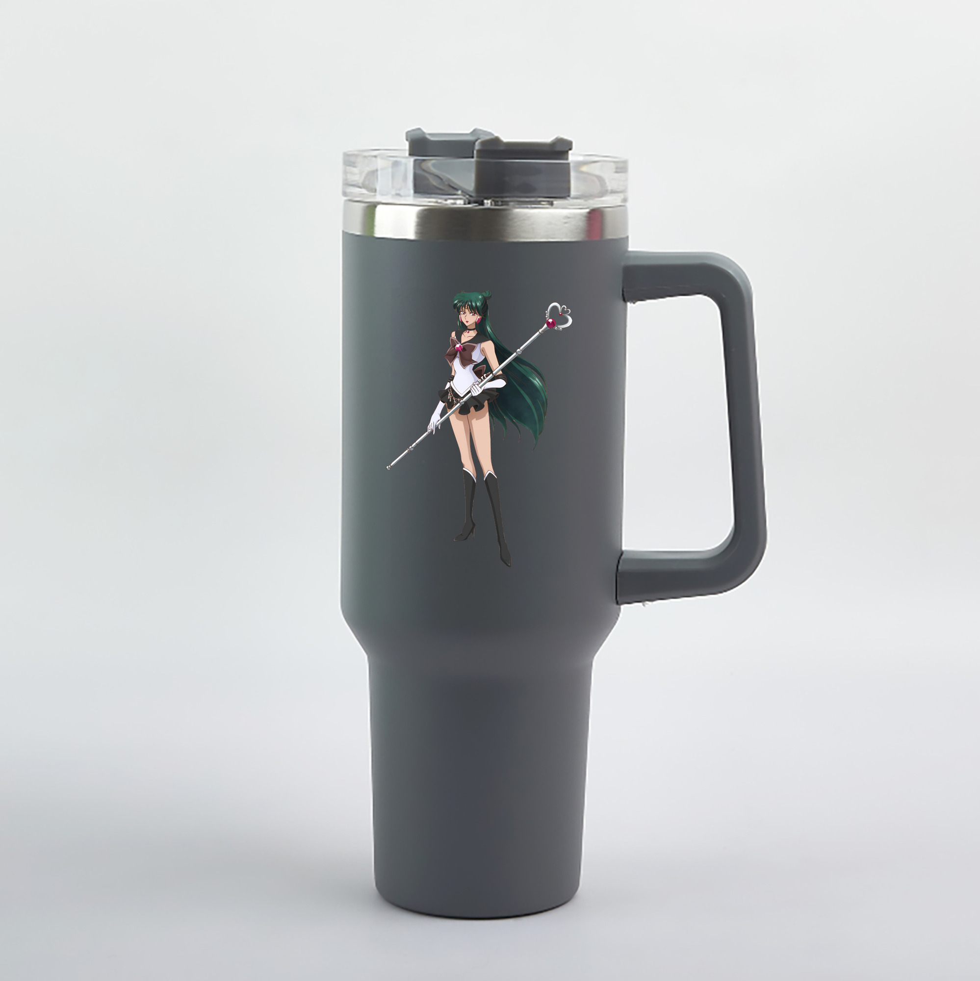 （画像用） 美少女戦士セーラームーン 冥王せつな Sailor Moon Meiou Setsuna 1200mL車用タンブラー（カラープリント）