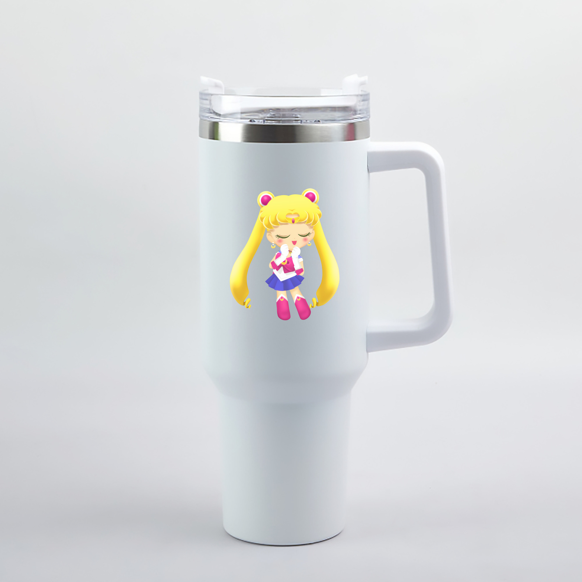 （画像用） 美少女戦士セーラームーン 月野 うさぎ つきの うさぎ Sailor Moon Tsukino Usagi 1200mL車用タンブラー（カラープリント）