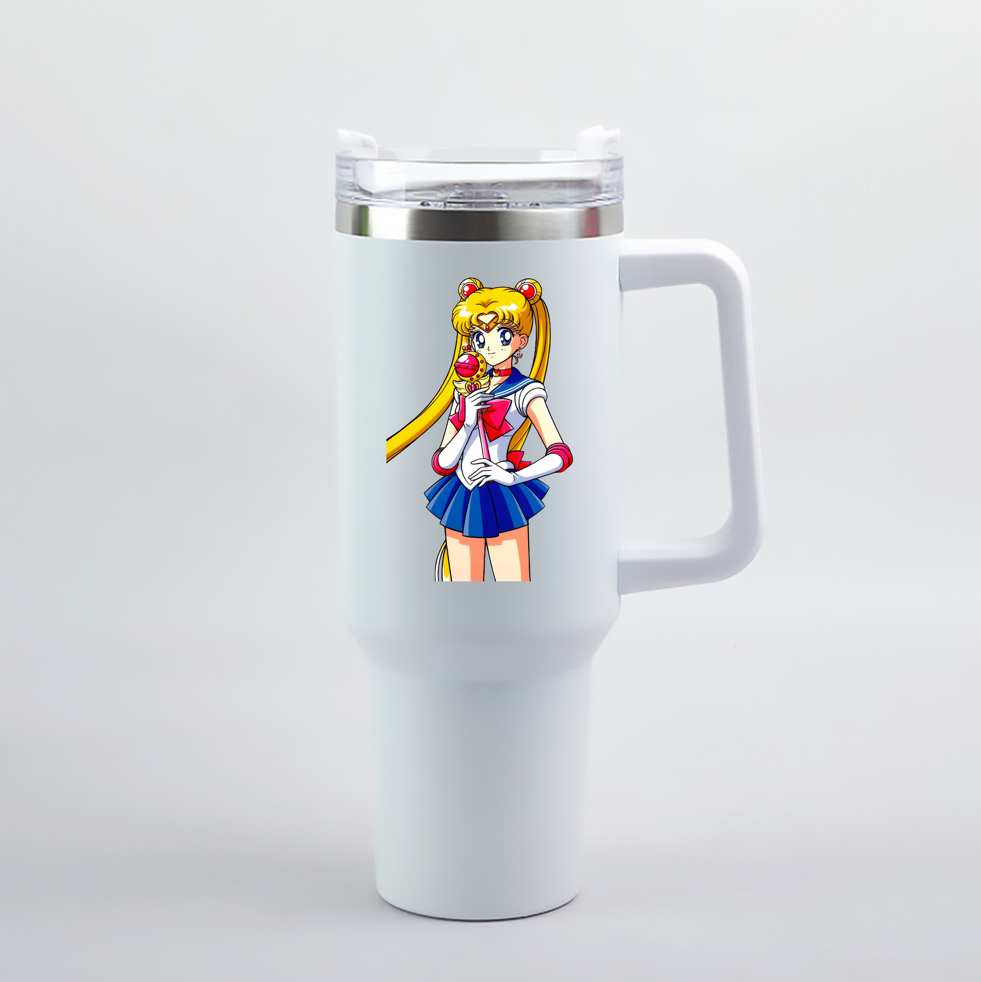 （画像用） 美少女戦士セーラームーン 月野 うさぎ つきの うさぎ Sailor Moon Tsukino Usagi 1200mL車用タンブラー（カラープリント）