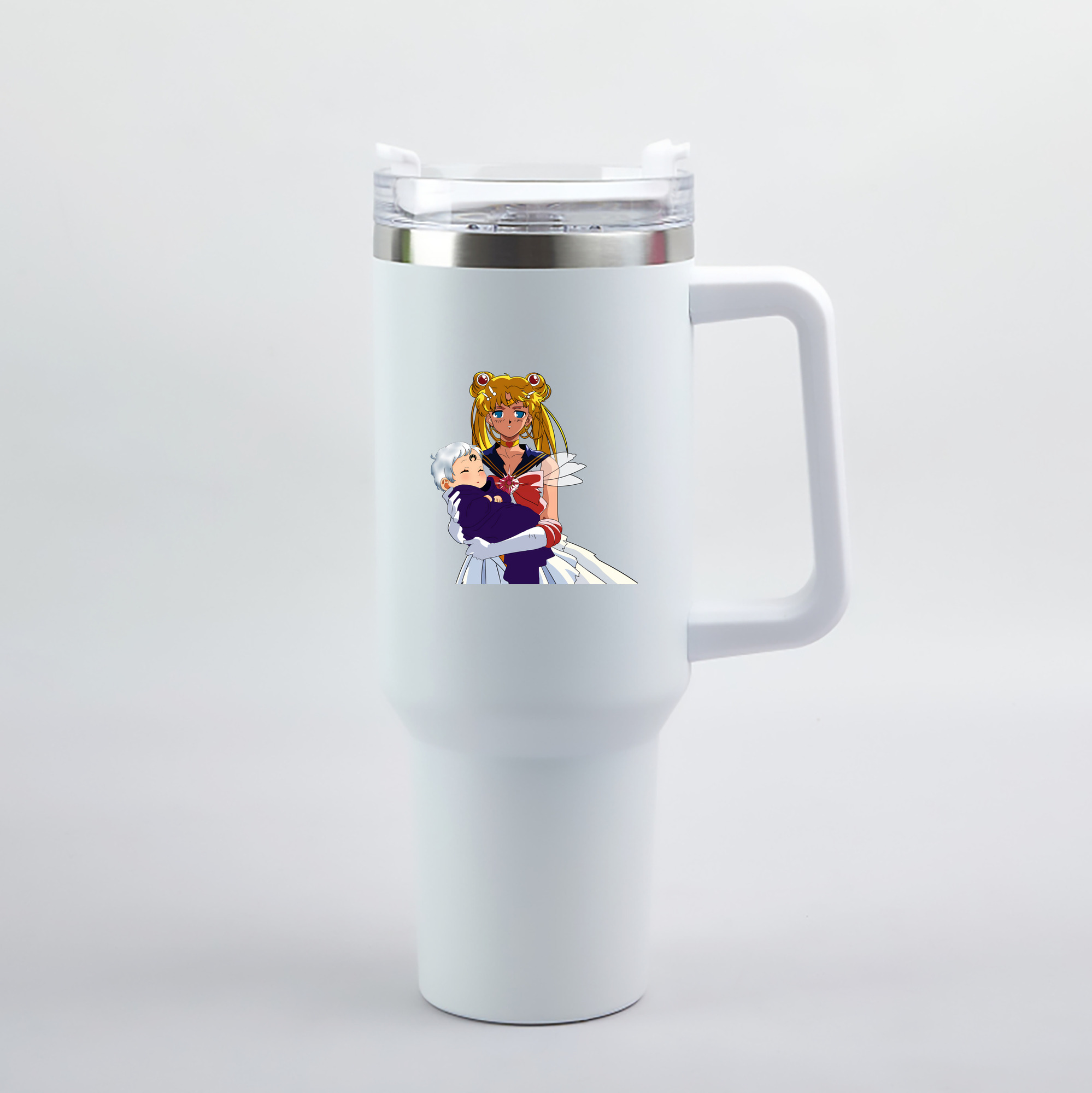 （画像用） 美少女戦士セーラームーン 月野 うさぎ つきの うさぎ Sailor Moon Tsukino Usagi 1200mL車用タンブラー（カラープリント）