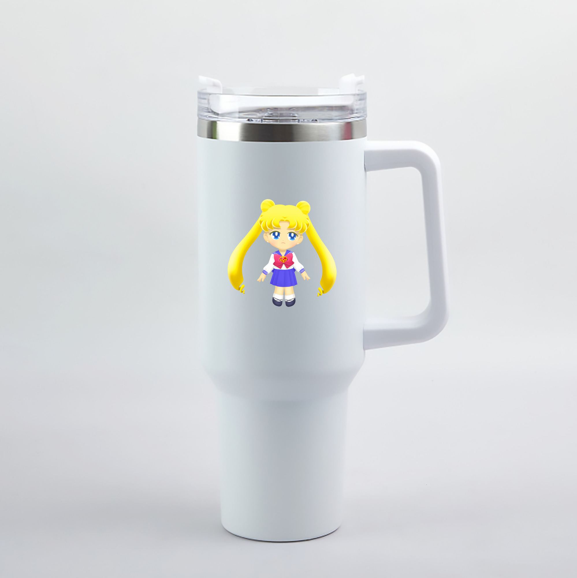 （画像用） 美少女戦士セーラームーン 愛野 美奈子 あいの みなこ Sailor Moon Aino Minako 1200mL車用タンブラー（カラープリント）