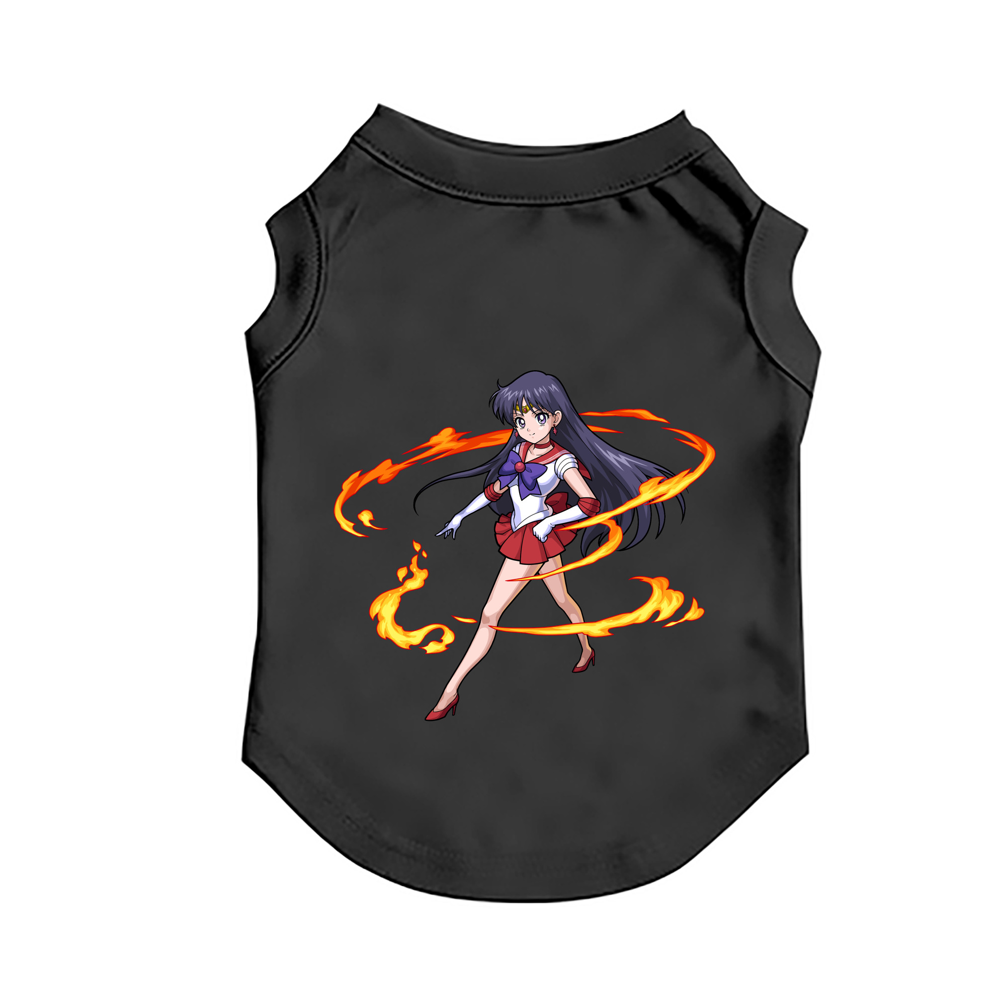 （画像用） 美少女戦士セーラームーン 火野レイ ひの レイ Sailor Moon Hino Rei （セーラーマーズ,Sailor Mars） ペット用ベスト