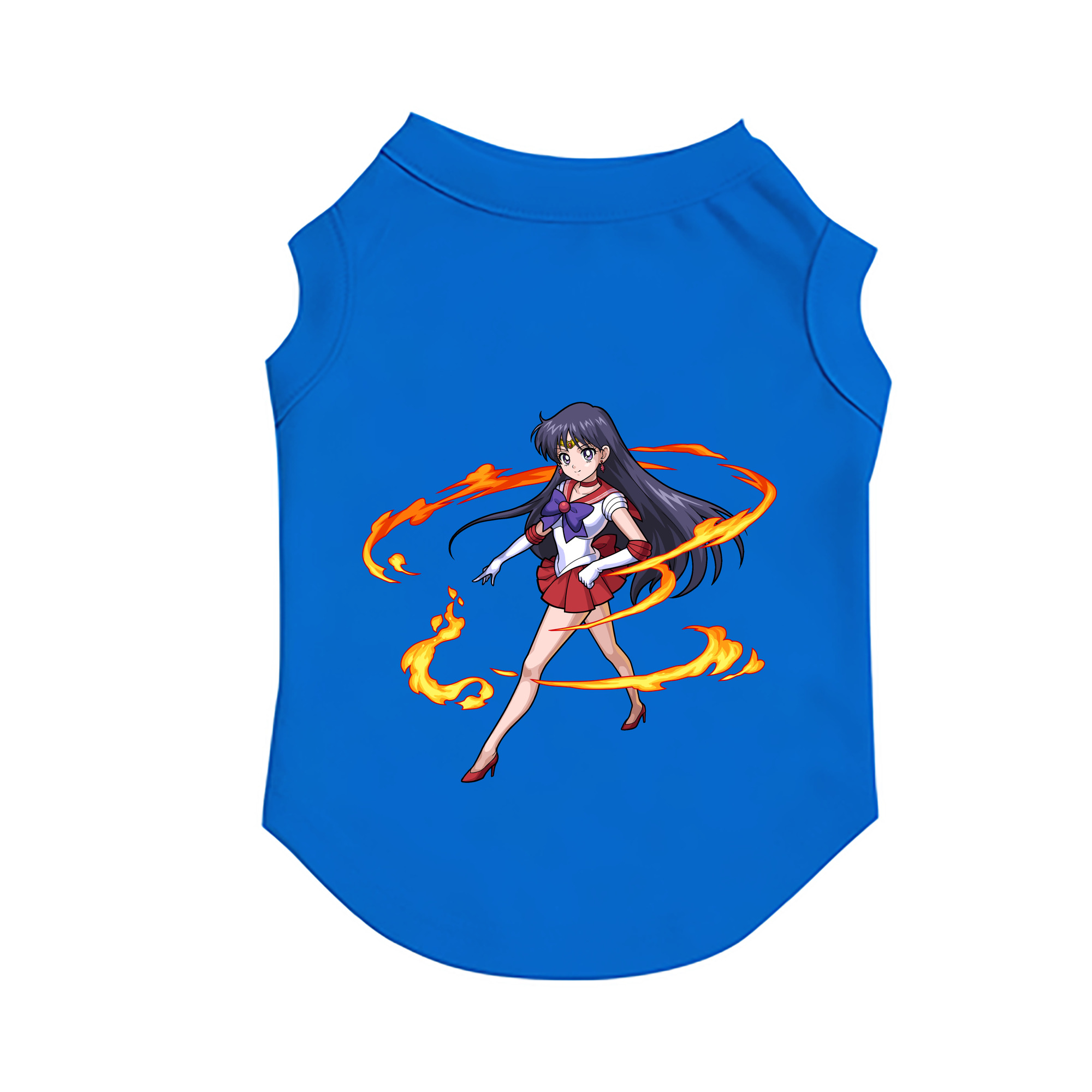 （画像用） 美少女戦士セーラームーン 火野レイ ひの レイ Sailor Moon Hino Rei （セーラーマーズ,Sailor Mars） ペット用ベスト