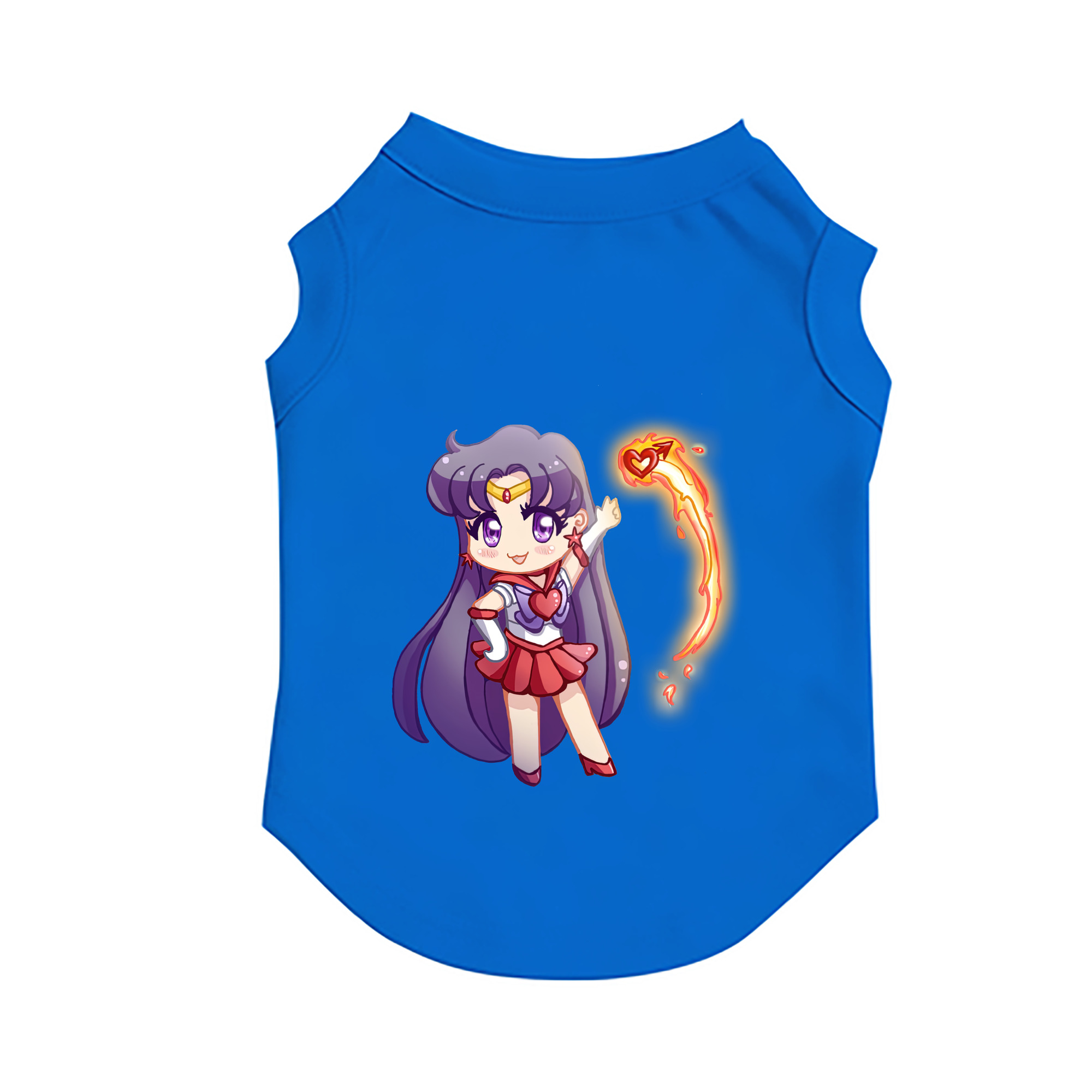 （画像用） 美少女戦士セーラームーン 火野レイ ひの レイ Sailor Moon Hino Rei （セーラーマーズ,Sailor Mars） ペット用ベスト