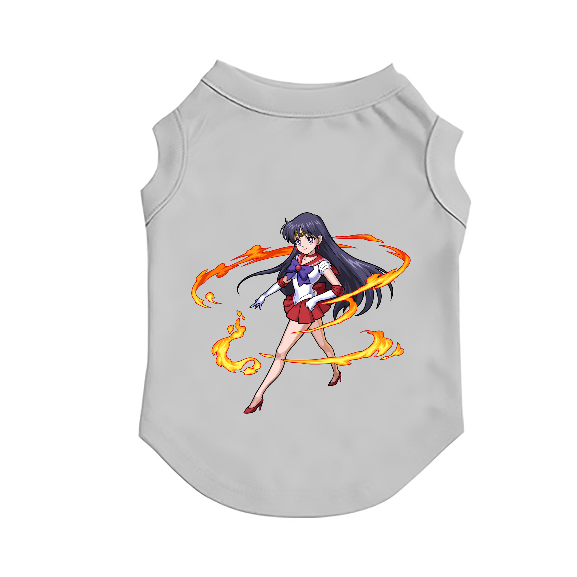 （画像用） 美少女戦士セーラームーン 火野レイ ひの レイ Sailor Moon Hino Rei （セーラーマーズ,Sailor Mars） ペット用ベスト