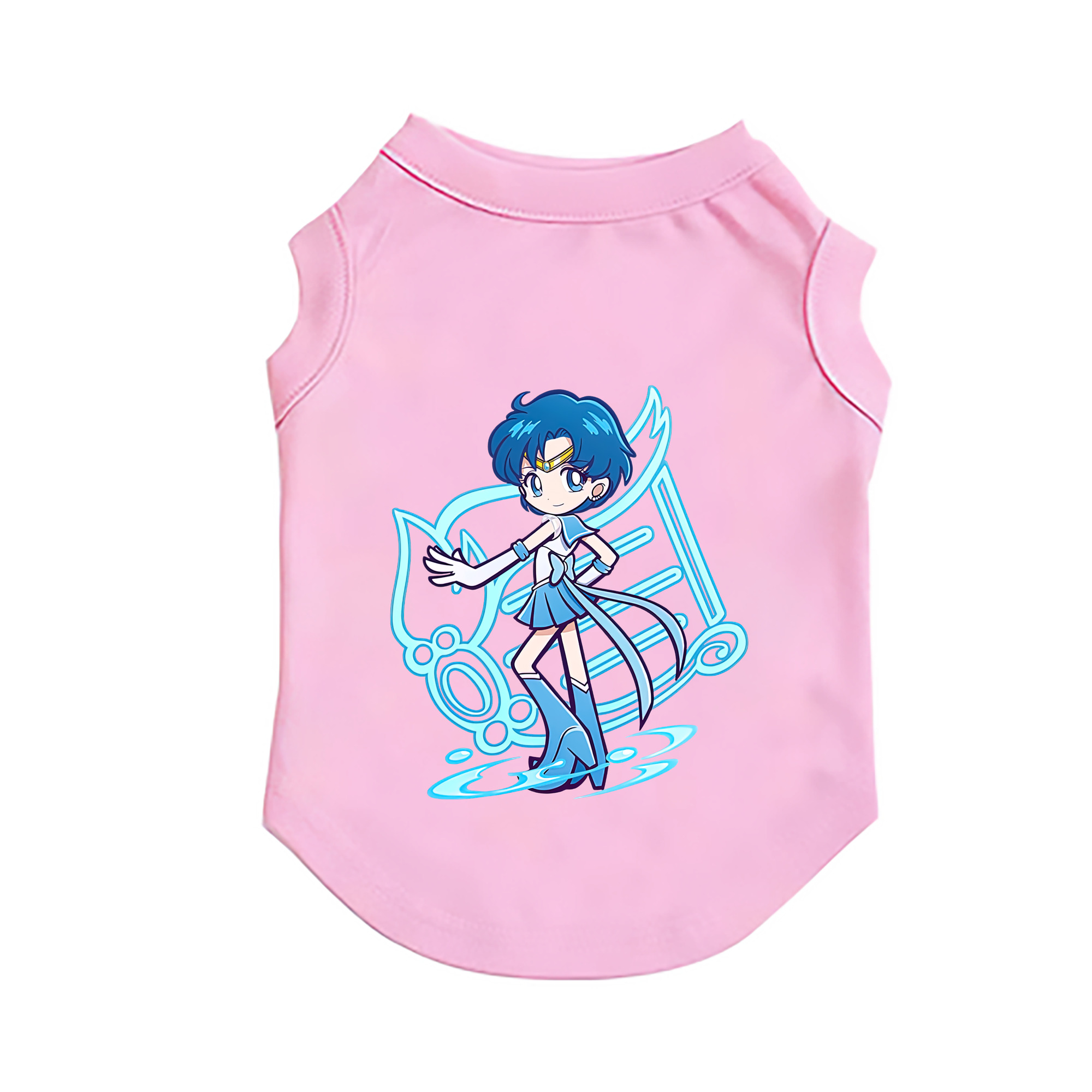 （画像用） 美少女戦士セーラームーン 水野 亜美 みずの あみ Sailor Moon Mizuno Ami ペット用ベスト