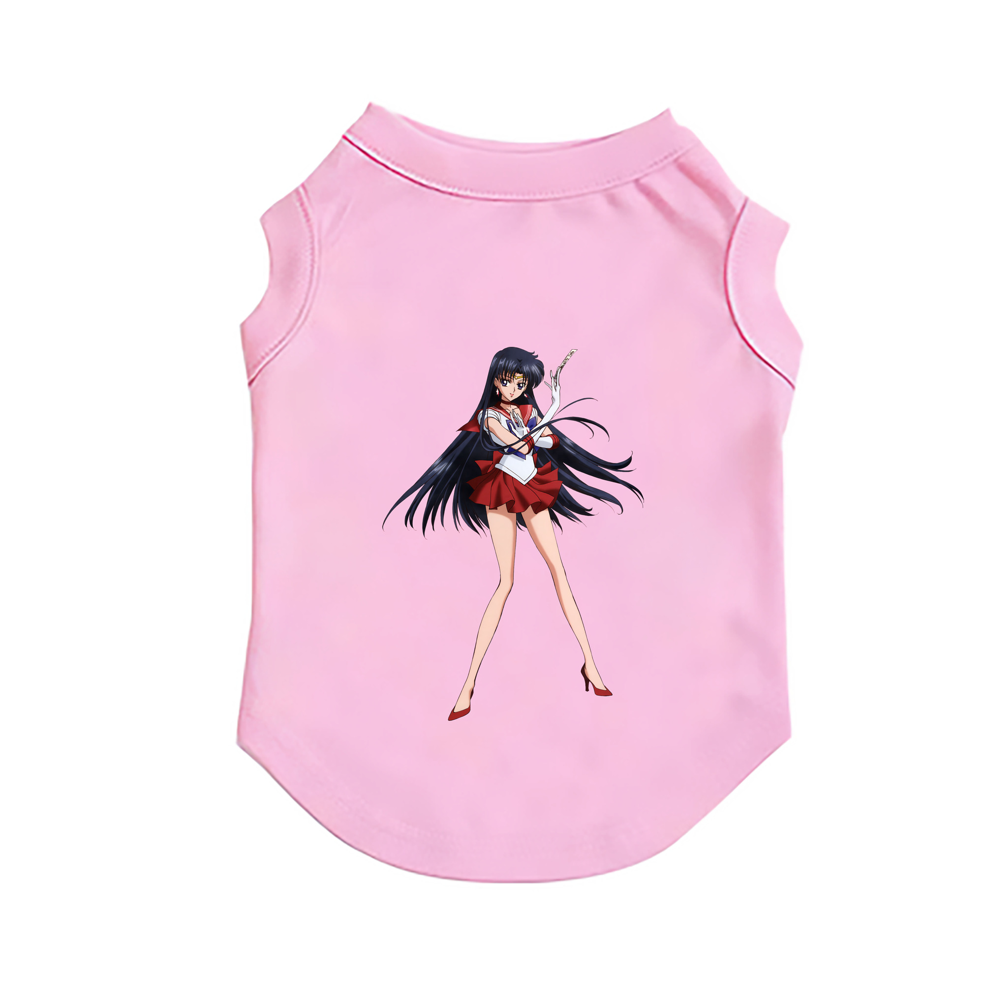 （画像用） 美少女戦士セーラームーン 火野レイ ひの レイ Sailor Moon Hino Rei （セーラーマーズ,Sailor Mars） ペット用ベスト