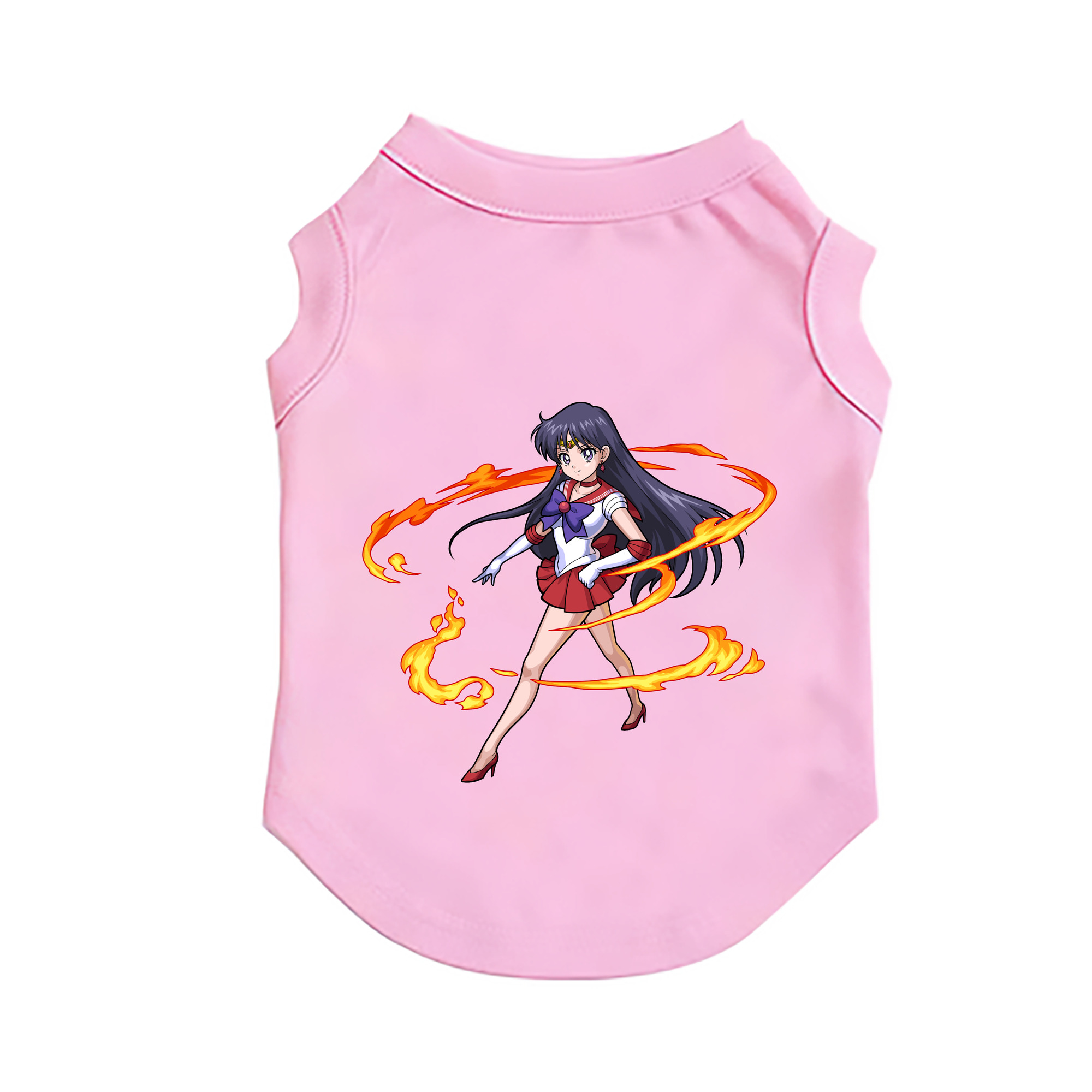 （画像用） 美少女戦士セーラームーン 火野レイ ひの レイ Sailor Moon Hino Rei （セーラーマーズ,Sailor Mars） ペット用ベスト