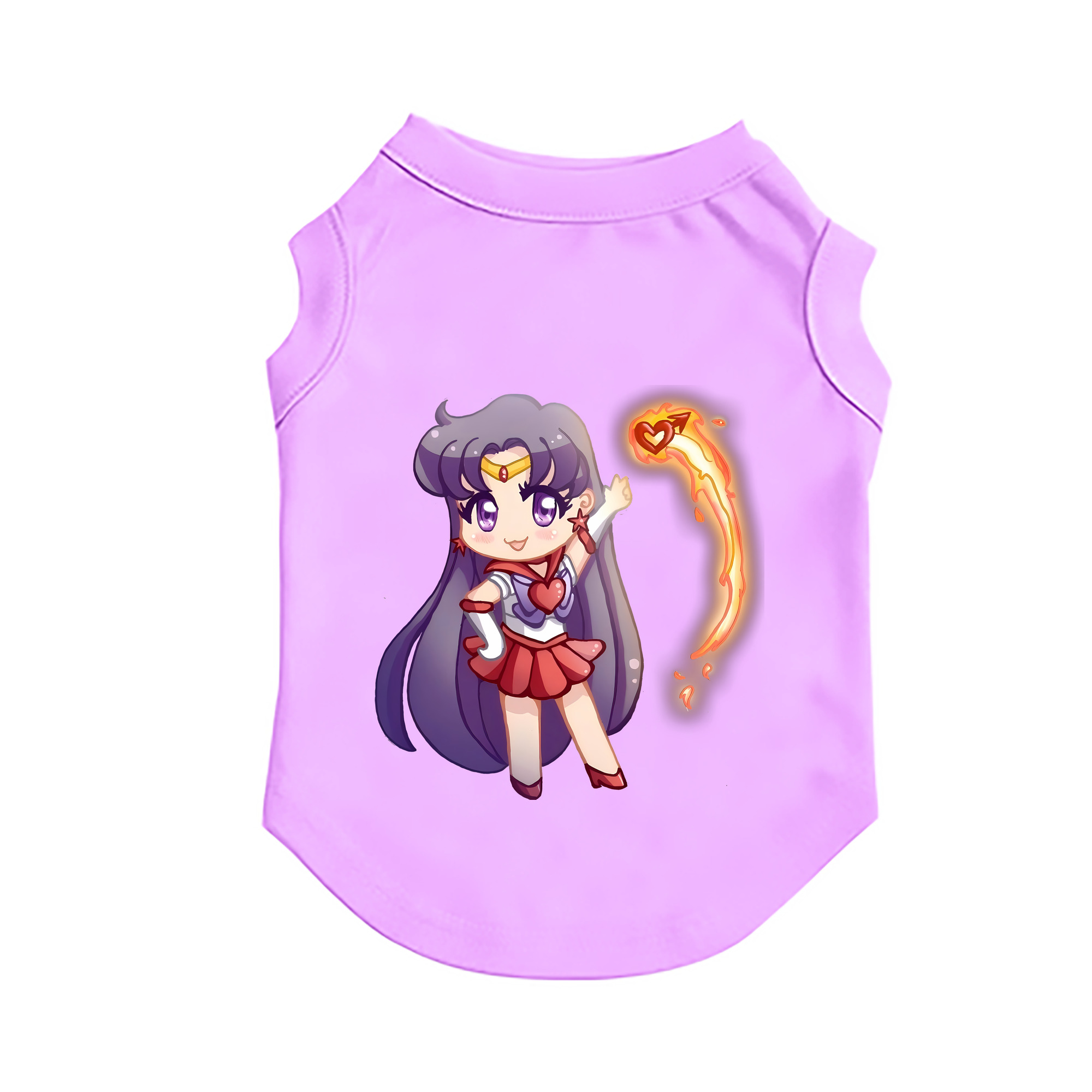 （画像用） 美少女戦士セーラームーン 火野レイ ひの レイ Sailor Moon Hino Rei （セーラーマーズ,Sailor Mars） ペット用ベスト