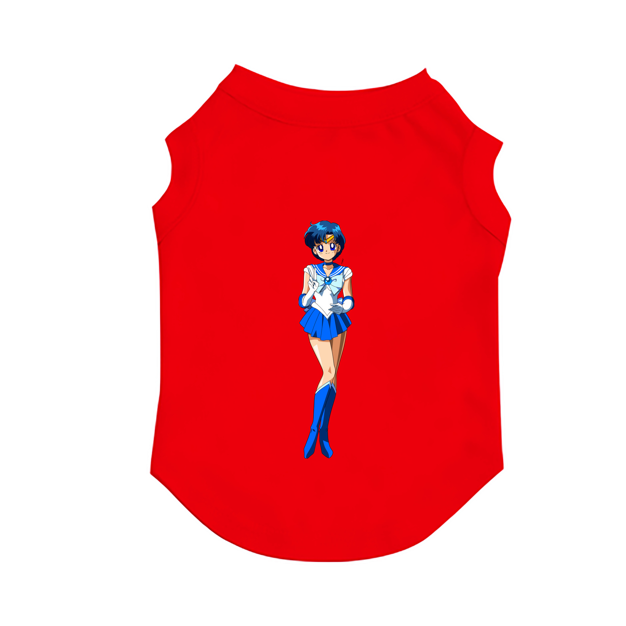 （画像用） 美少女戦士セーラームーン 水野 亜美 みずの あみ Sailor Moon Mizuno Ami ペット用ベスト