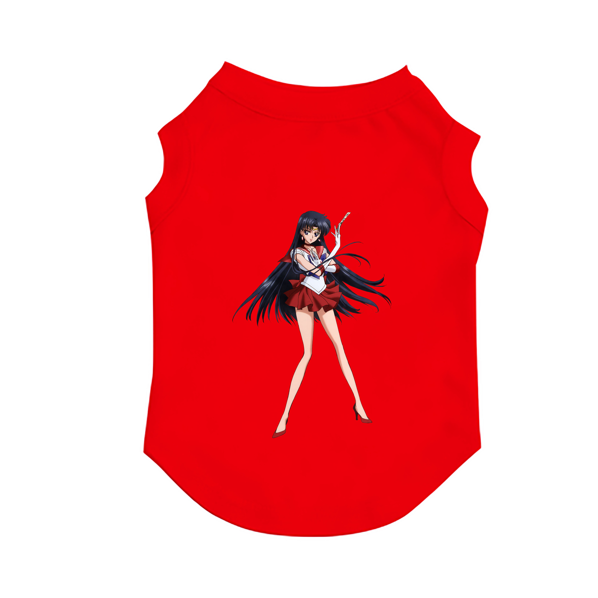 （画像用） 美少女戦士セーラームーン 火野レイ ひの レイ Sailor Moon Hino Rei （セーラーマーズ,Sailor Mars） ペット用ベスト