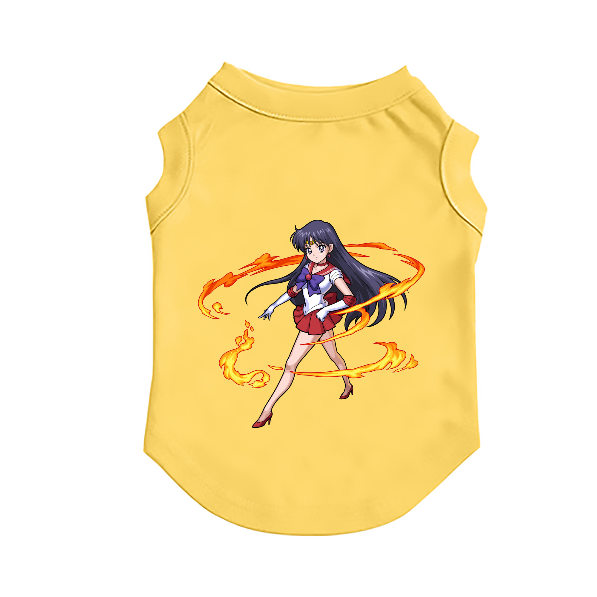 （画像用） 美少女戦士セーラームーン 火野レイ ひの レイ Sailor Moon Hino Rei （セーラーマーズ,Sailor Mars） ペット用ベスト