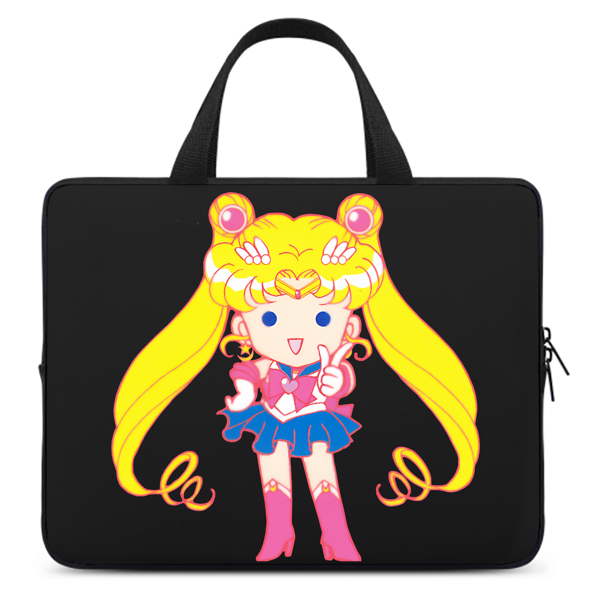 （画像用） 美少女戦士セーラームーン 月野 うさぎ つきの うさぎ Sailor Moon Tsukino Usagi 手提げノートパソコンバッグ